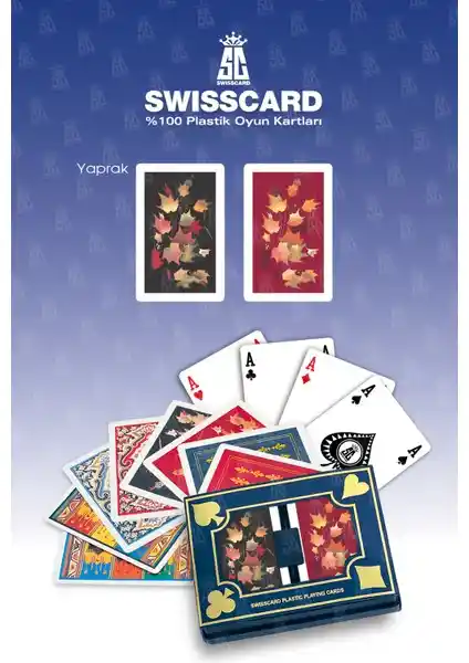 Yaprak Desenli Plastik Oyun Kartı: Dayanıklı ve Estetik Tasarımıyla Çok Yönlü Kullanım