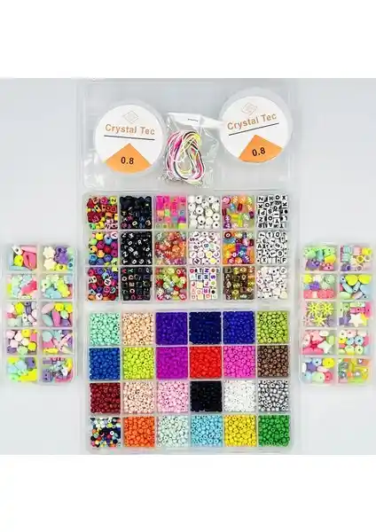 Yiğit Aksesuar 4 Kutulu Mega Kum Boncuk ve Harf Boncuk Takı Yapım Seti İnceleme ve Özellikleri