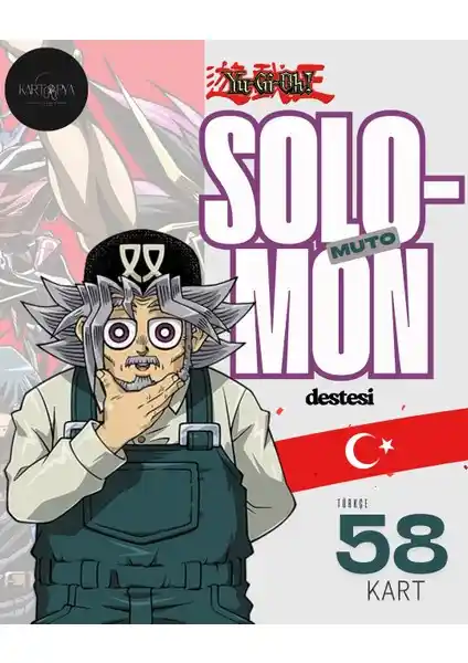Yu-Gi-Oh Solomon Muto Destesi Türkçe: Kaliteli ve Koleksiyon Dostu Kart Seti