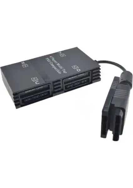 Yues PS2 Multitap 4 Oyuncu Adaptörü ile Çok Oyunculu Oyun Deneyimini Geliştirin