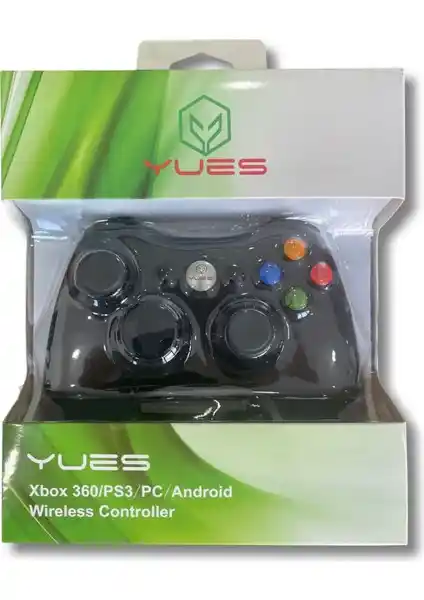 Yues Xbox 360 Oyun Kolu: Çoklu Platform Uyumlu Ergonomik Kablosuz Kontrolcü