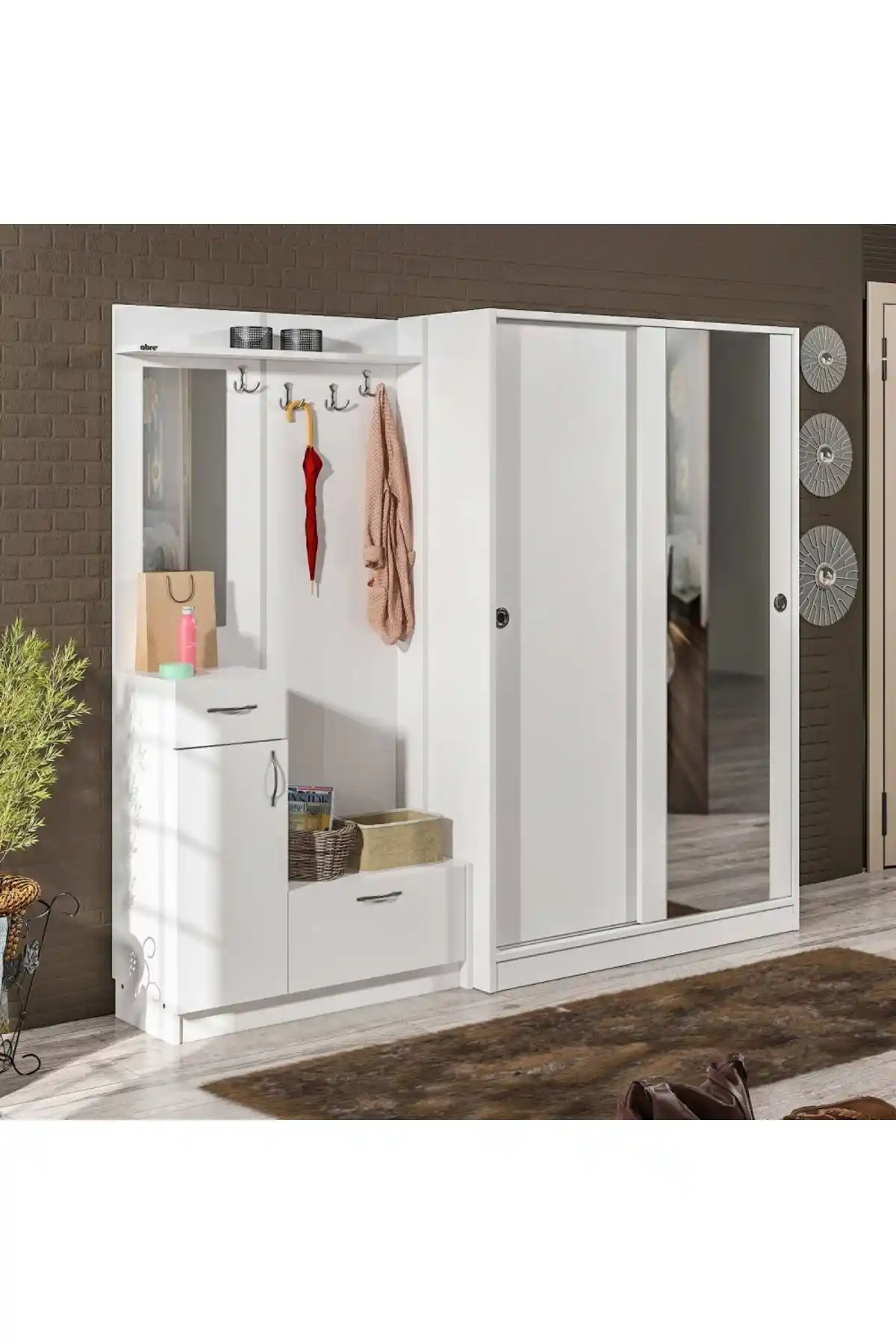 Abre Vm-36300 ve Yurudesign Gibson Vestiyer Portmanto Karşılaştırması