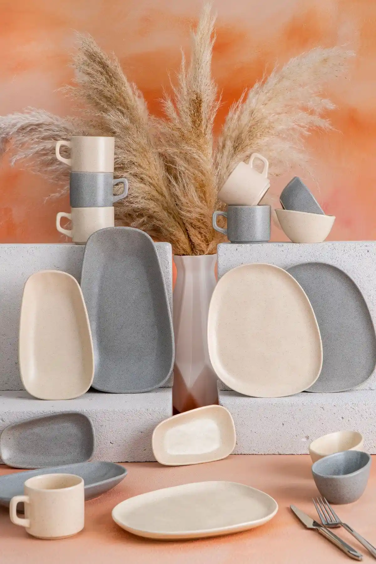 ACAR Frezya 6 Kişilik 21 Parça Kahvaltı Takımı Modern ve Şık Tasarımıyla Öne Çıkar