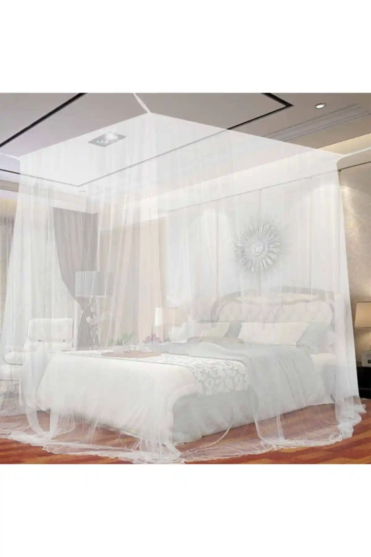 Adomoda Tek Kişilik Cibinlik Yatak Odası İçin Şık ve Fonksiyonel Tasarım