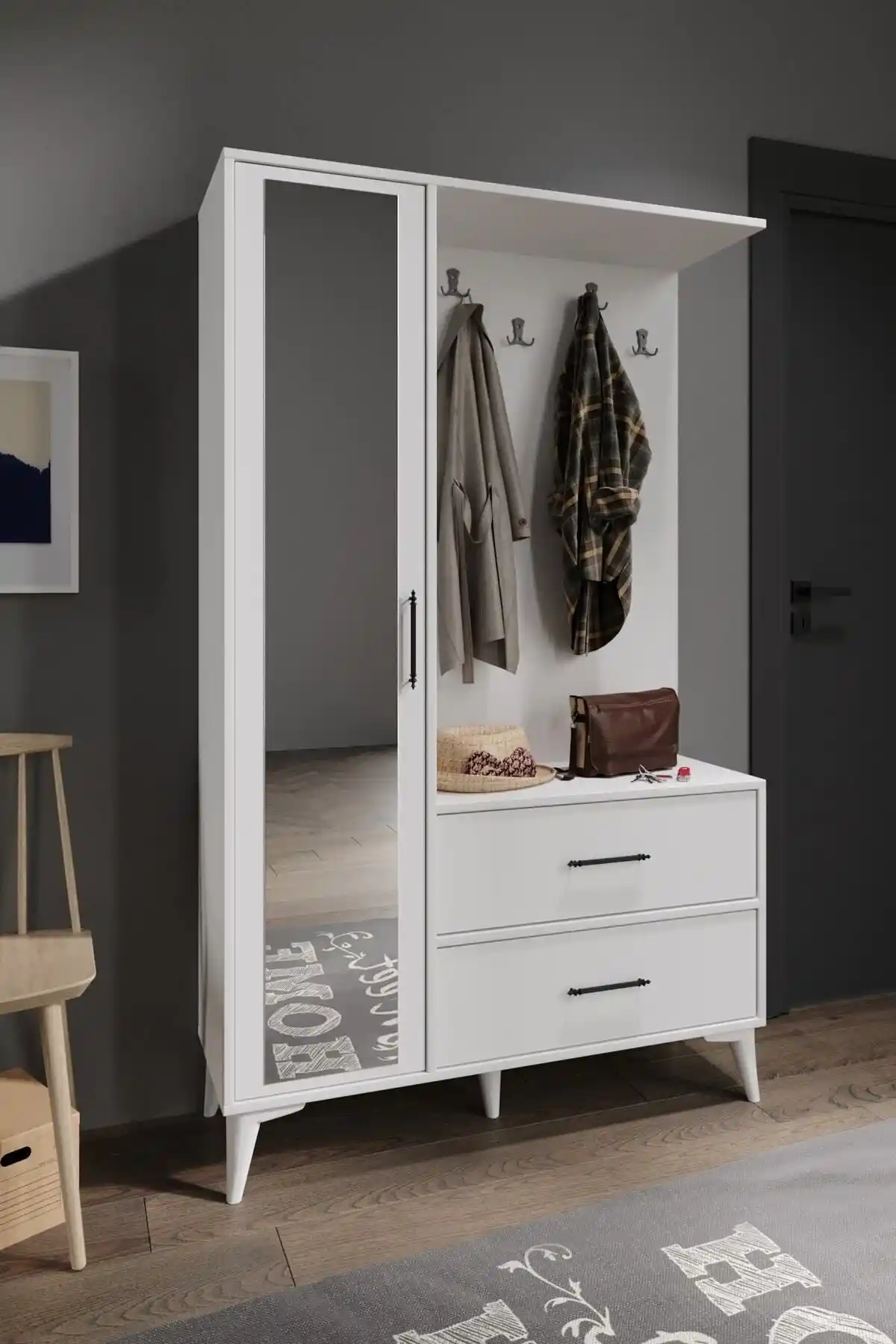 Afilli Oslo ve Rani P6 Modern Portmanto Karşılaştırması ve Detaylı İnceleme