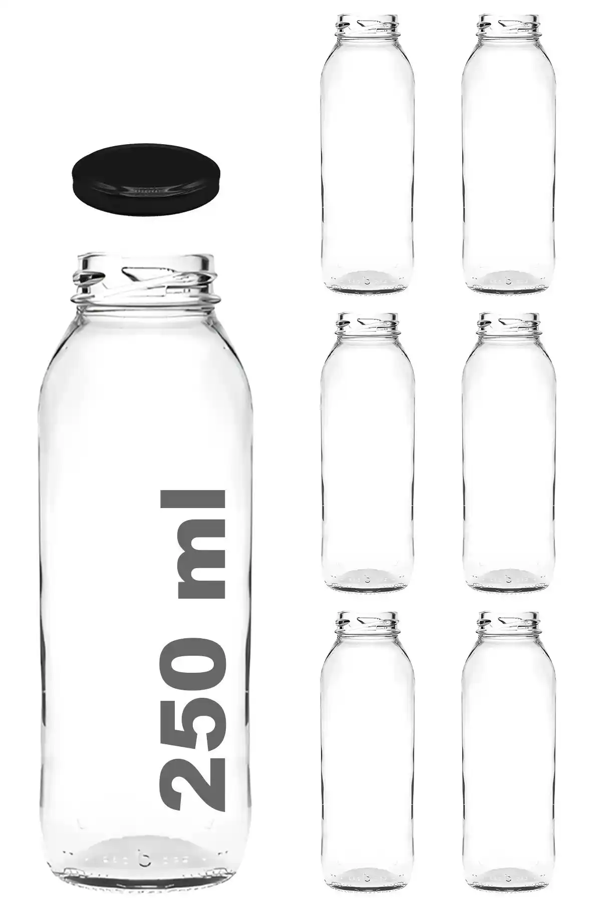 Afracam 250 ml Şeffaf Cam Meyve Suyu Şişesi Detaylı İnceleme ve Kullanım Özellikleri