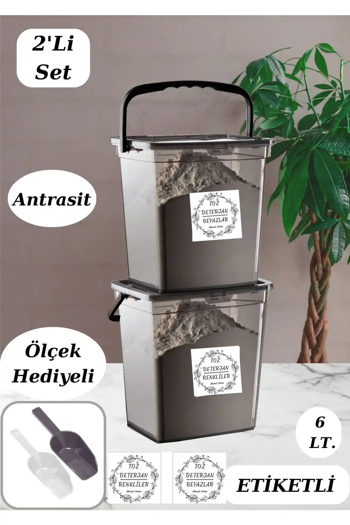 Alamut Home ve FERAH Plastik Deterjan Kutuları Karşılaştırması: Kapasite, Tasarım ve Kullanım Özellikleri