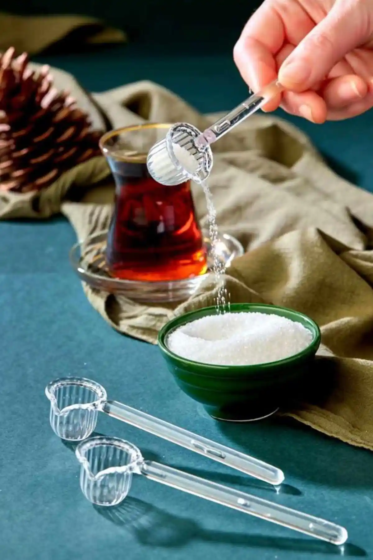 Alina Home ve FBZhome Origami Kristal Şekilli Şeker ve Kahve Kaşığı Karşılaştırması