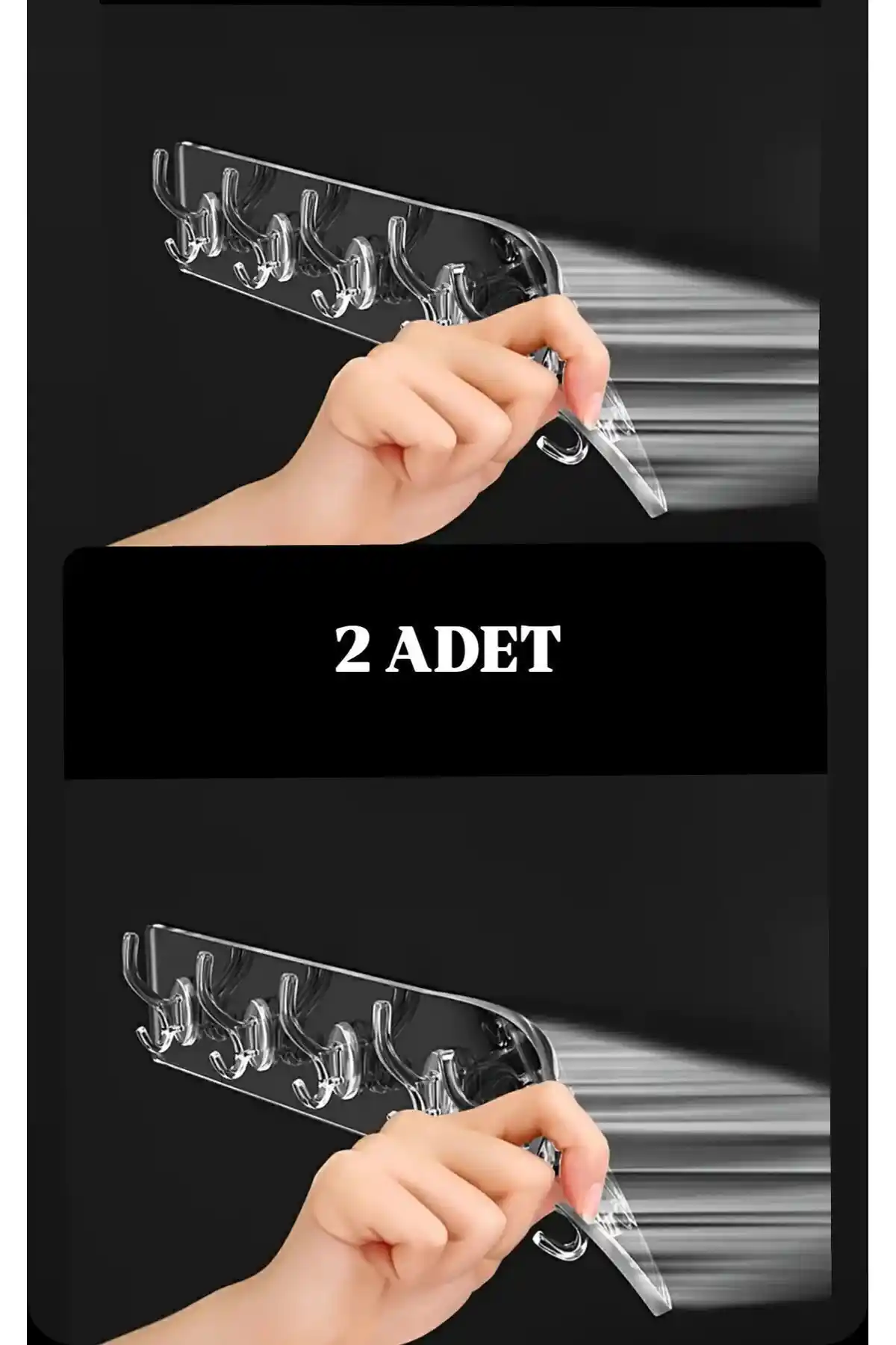 Alpikom Kendinden Yapışkanlı Askılık Seti 10 Adet Dayanıklı ve Şık Tasarım