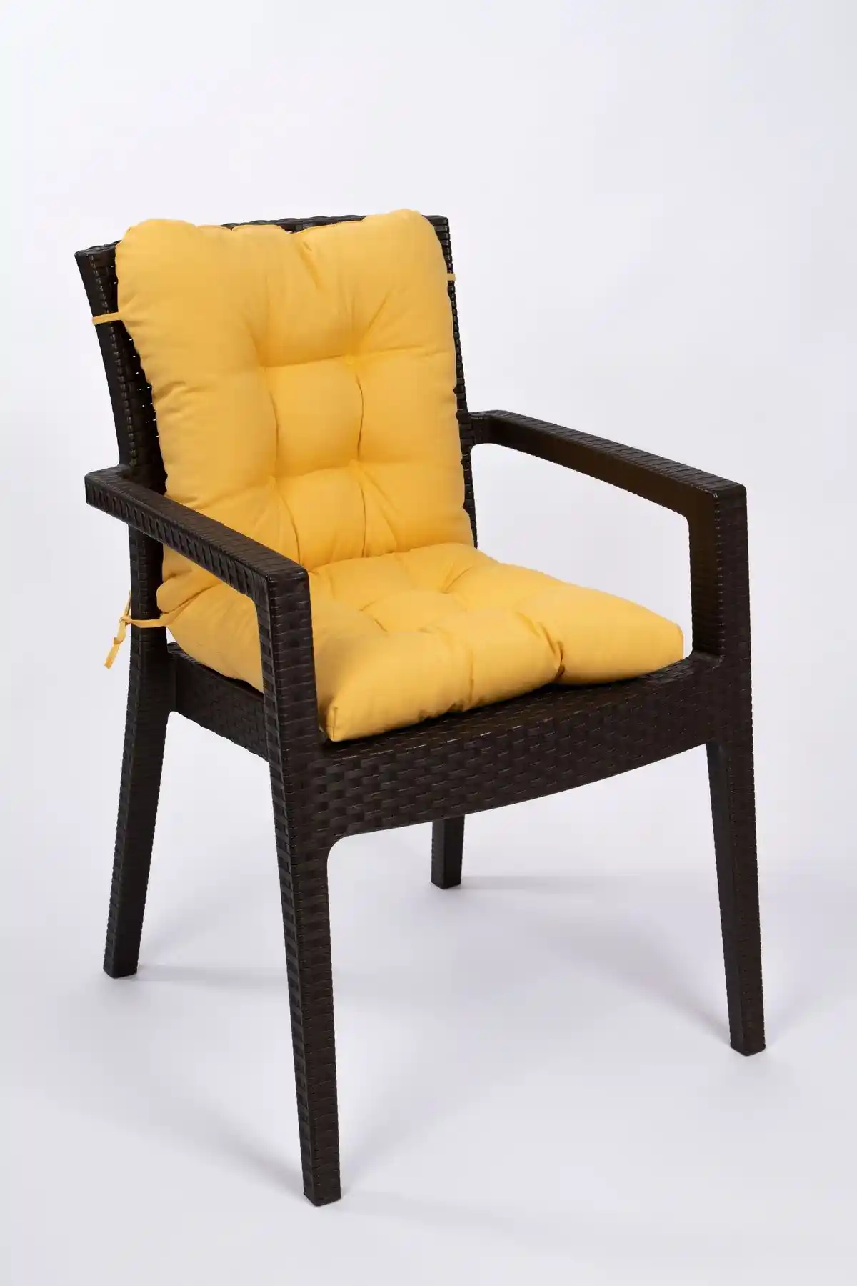 Altınpamuk Neva Pofidik Sarı Sandalye Minderi: Estetik ve Konfor Bir Arada