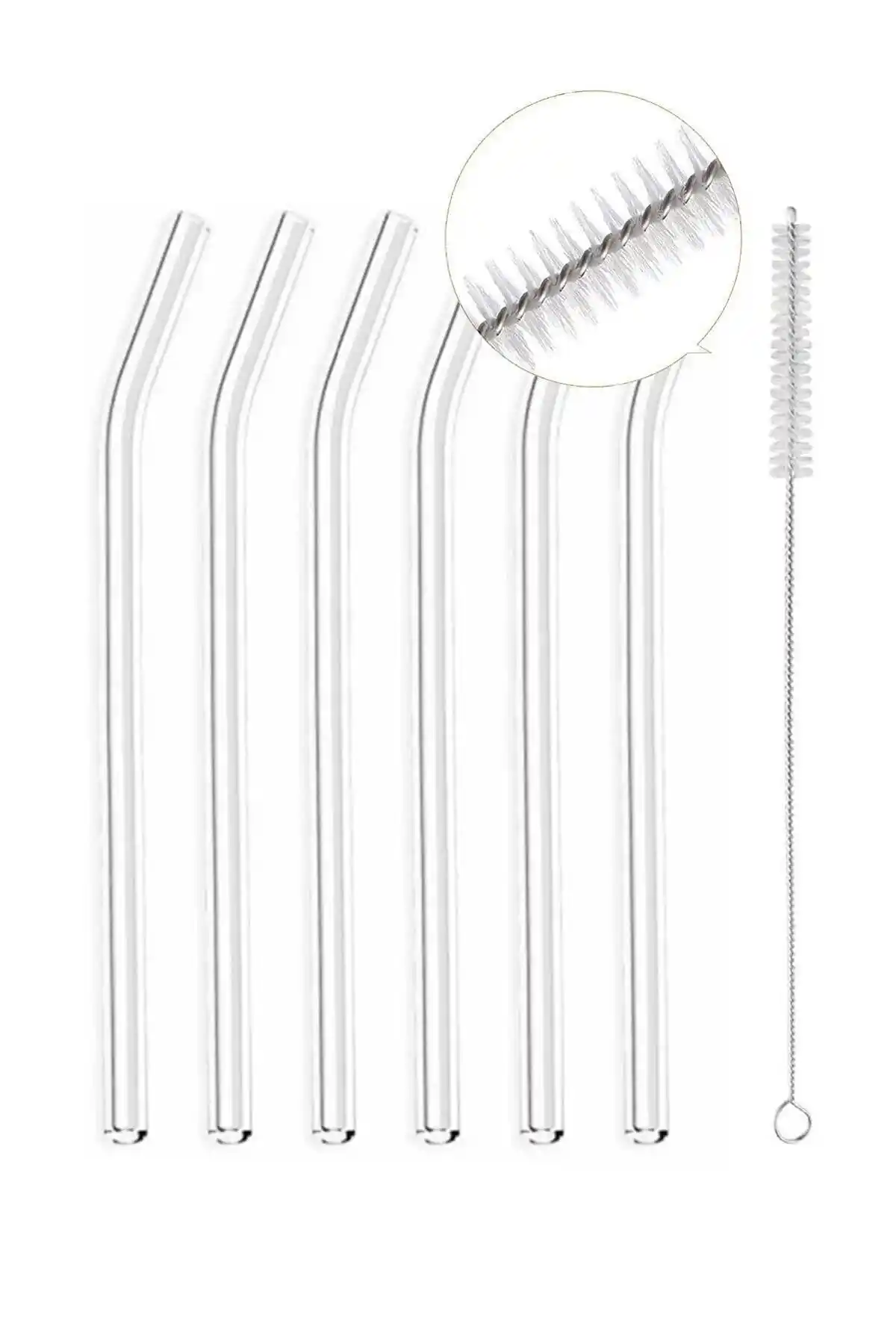 Amentes 6'lı Cam Pipet Seti: Estetik ve Çevre Dostu Çözüm