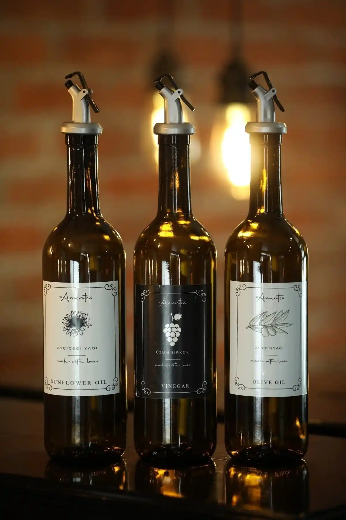 Amentes Amber ve Carat Home Zeytinyağı Setleri Karşılaştırması