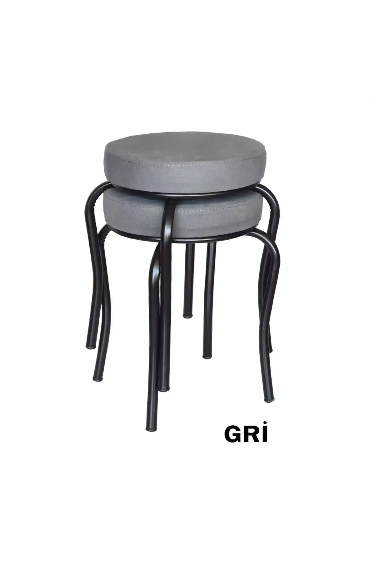 Ankhira İki Adetli Tabure Seti Modern ve Dayanıklı İç Mekan Dekorasyonu İçin