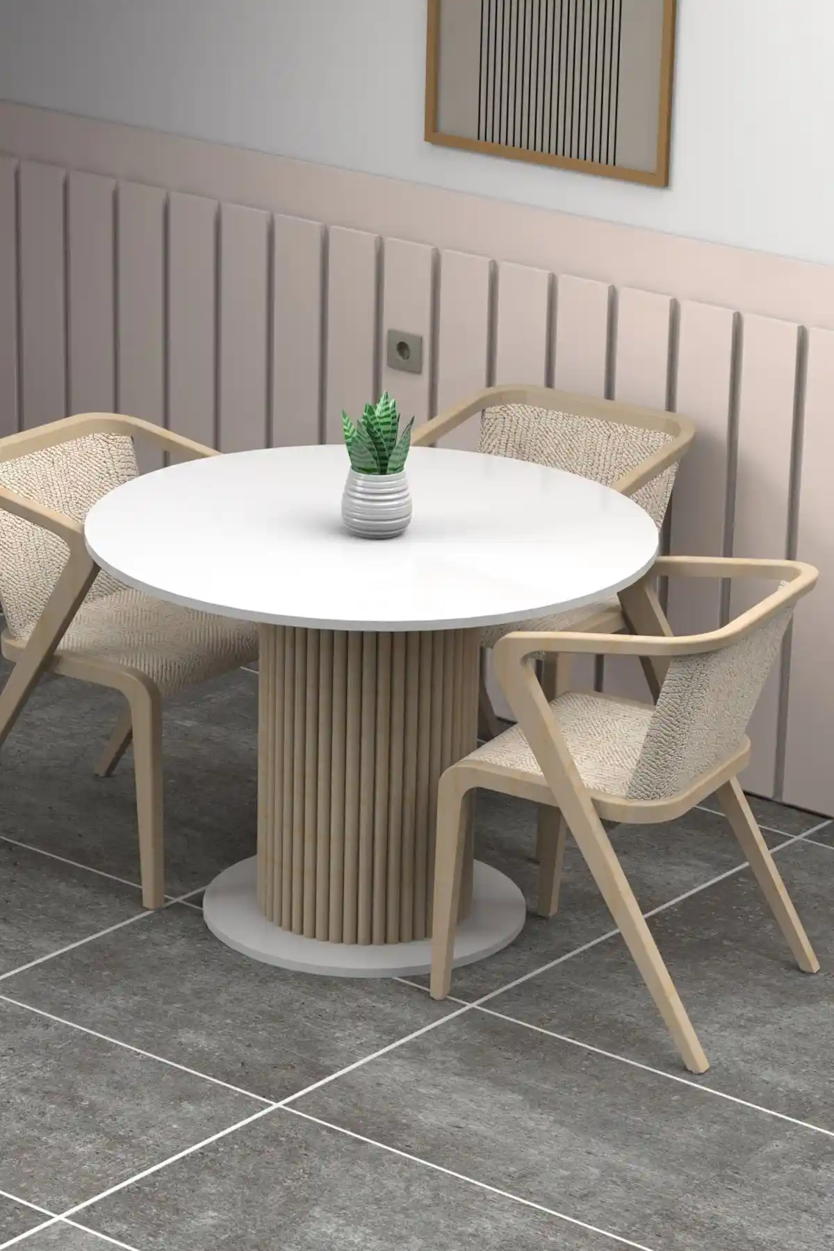 Antoryum ve Seyvey Dizayn Yuvarlak Mutfak Masaları Karşılaştırması