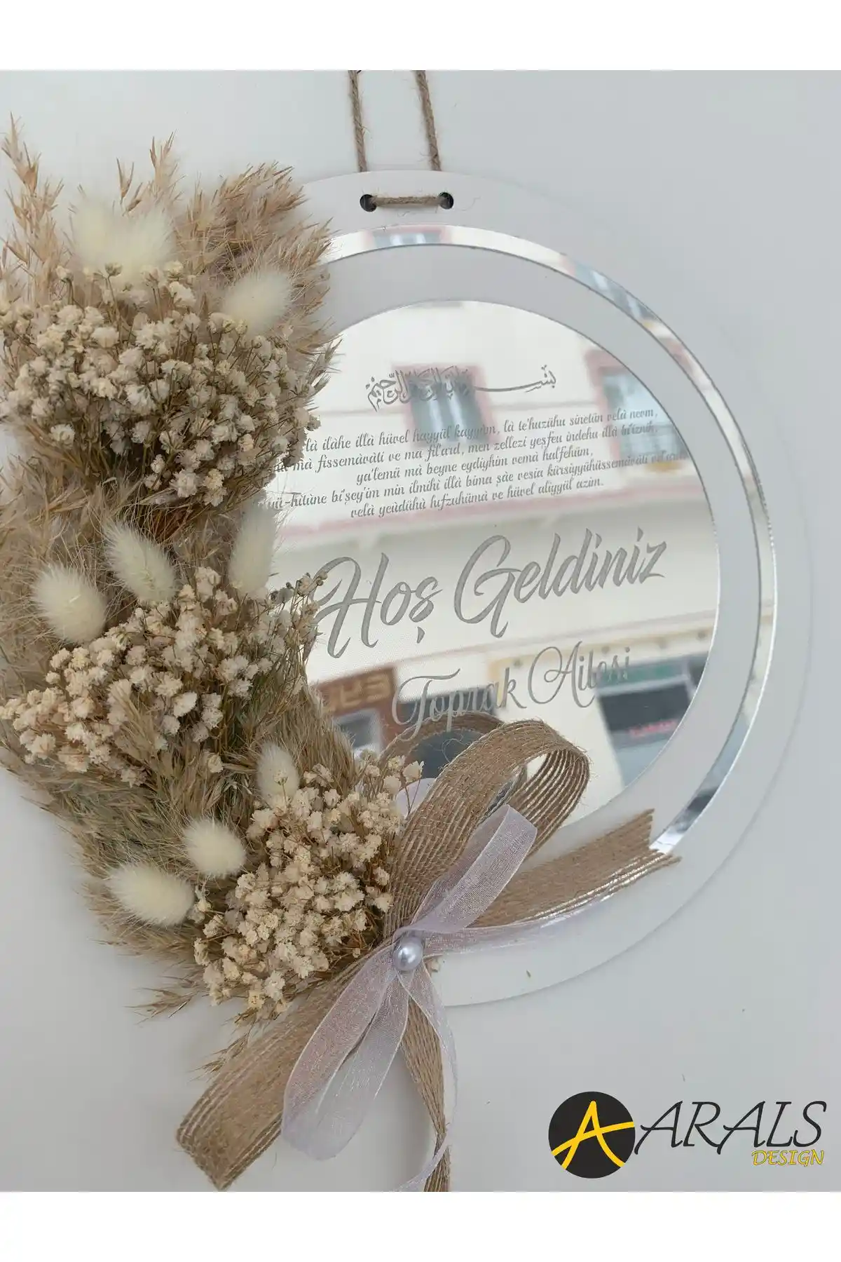 Arals Design Kişiye Özel Kapı Süsü ile Evinize Şıklık Katın ve Kişisel Dokunuşlar Ekleyin