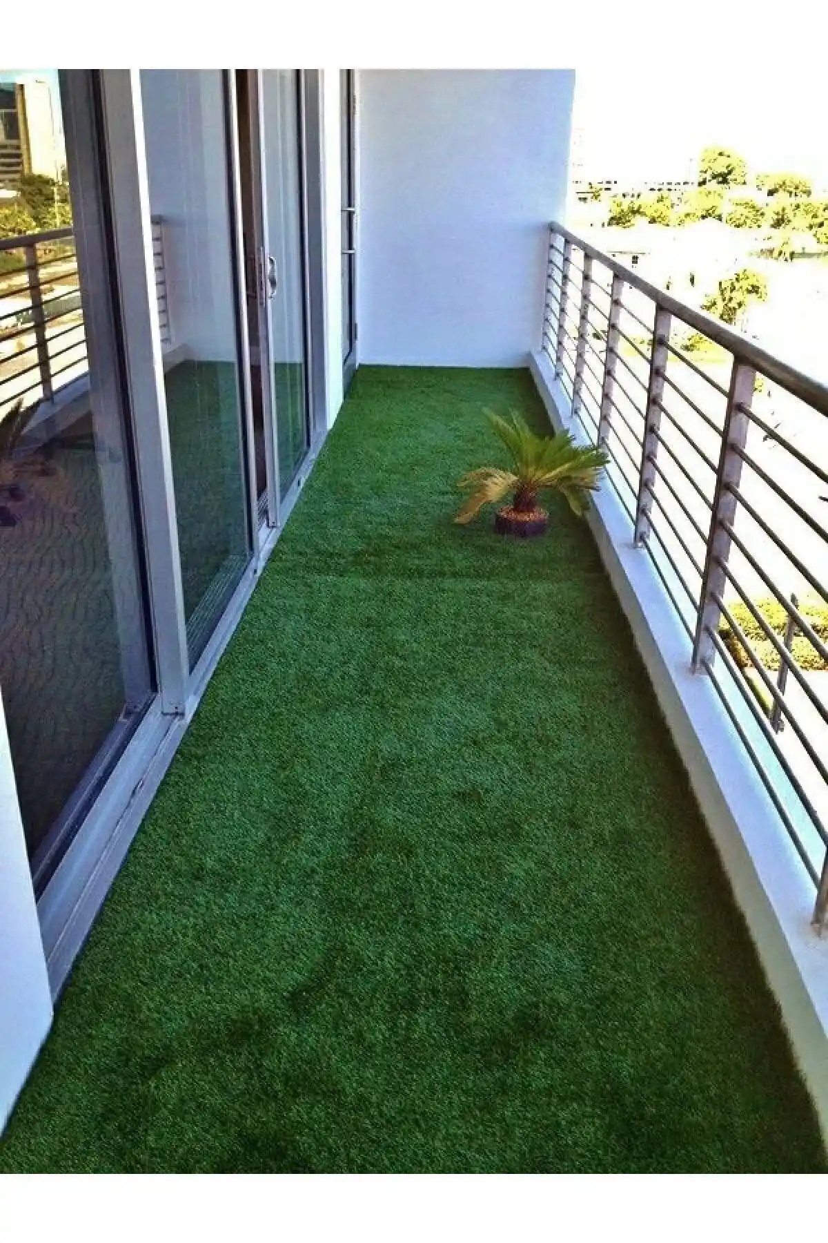 Atasoy Zemin Suya Dayanıklı Yapay Çim Halı ile Balkon ve Bahçenize Doğal Atmosfer Kattırın