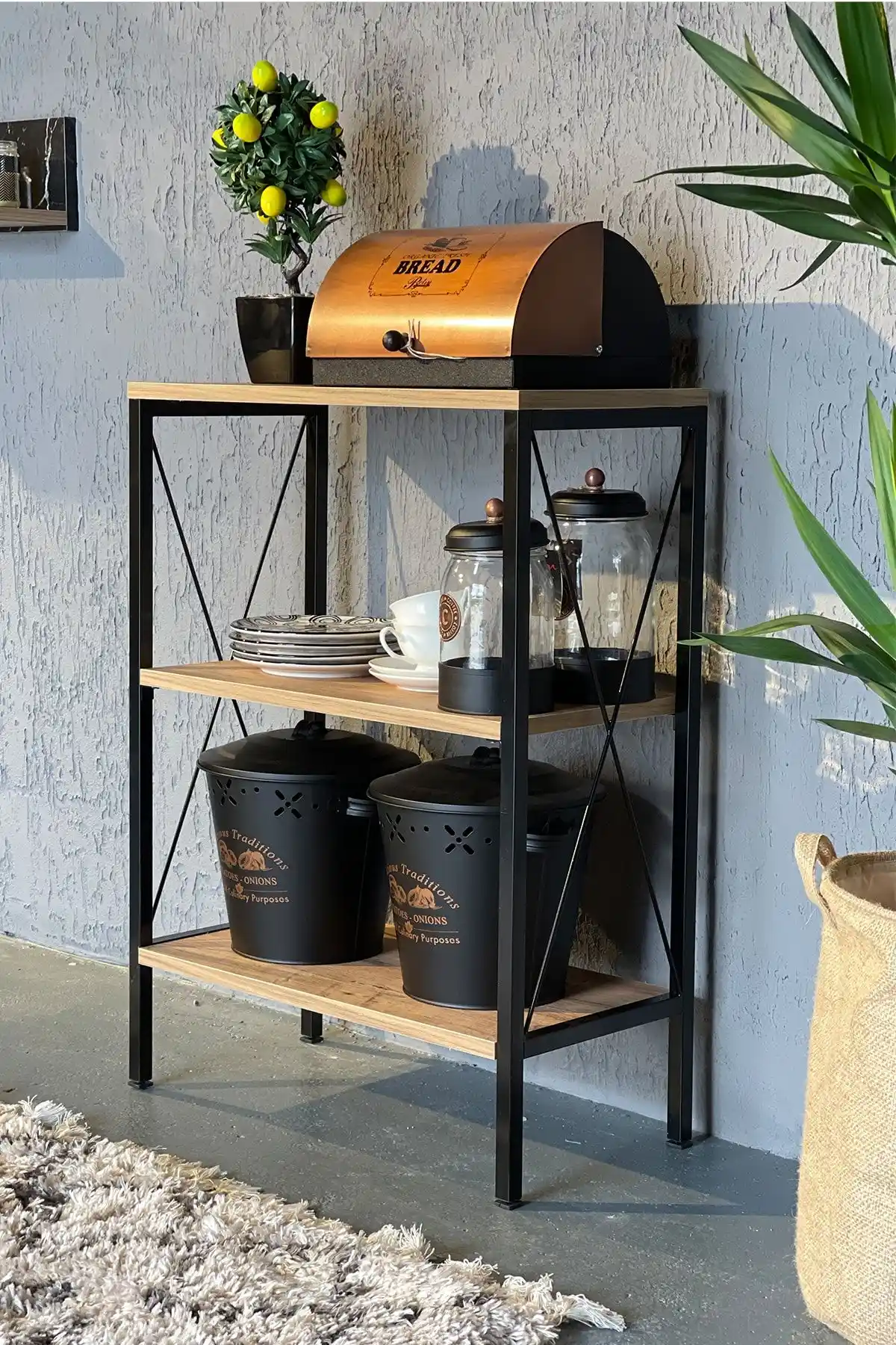 Avmpark Stally Mutfak Rafı Modern ve Dayanıklı Tasarımıyla Mutfak Düzeninizi Geliştirir