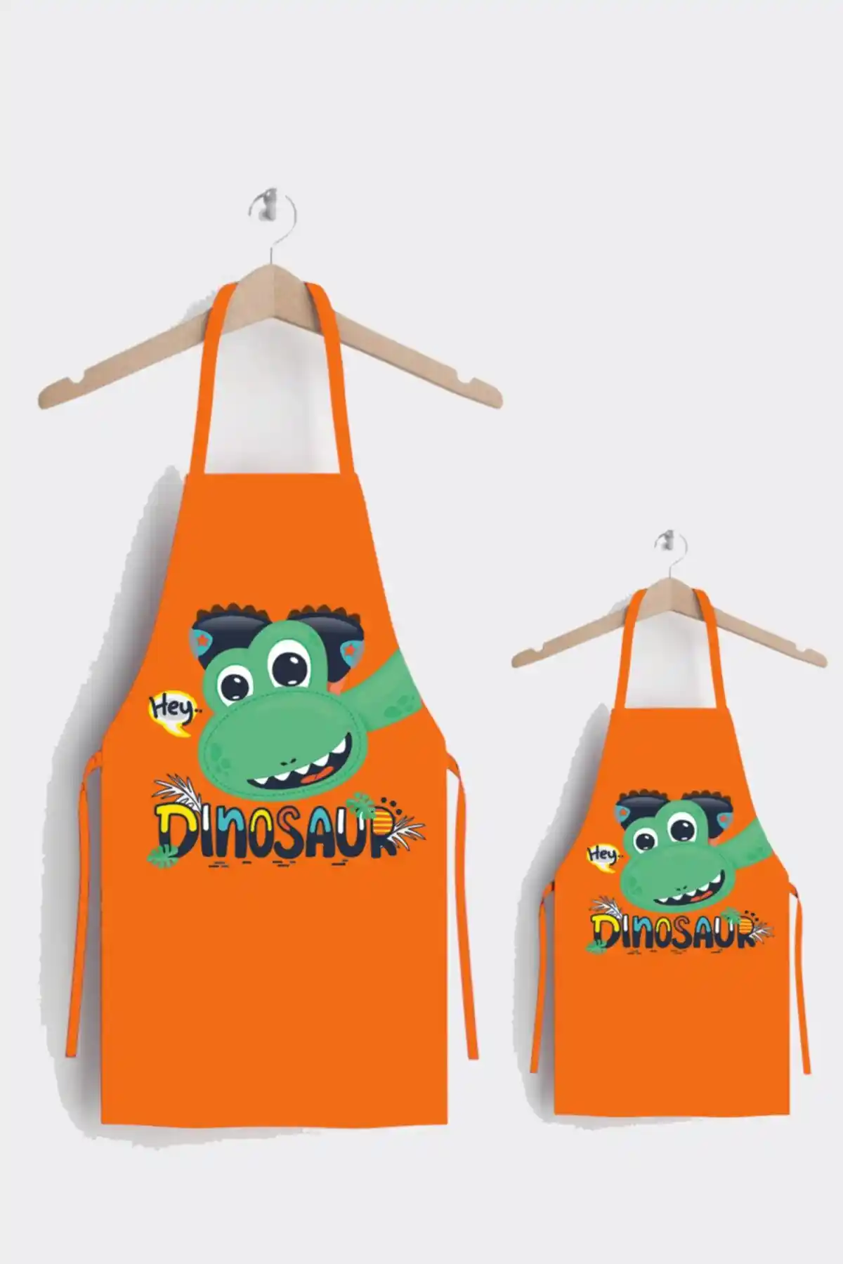 AYSHOME Dinazor Anne Çocuk Mutfak Önlüğü: Güvenli ve Renkli Mutfak Gereçleri