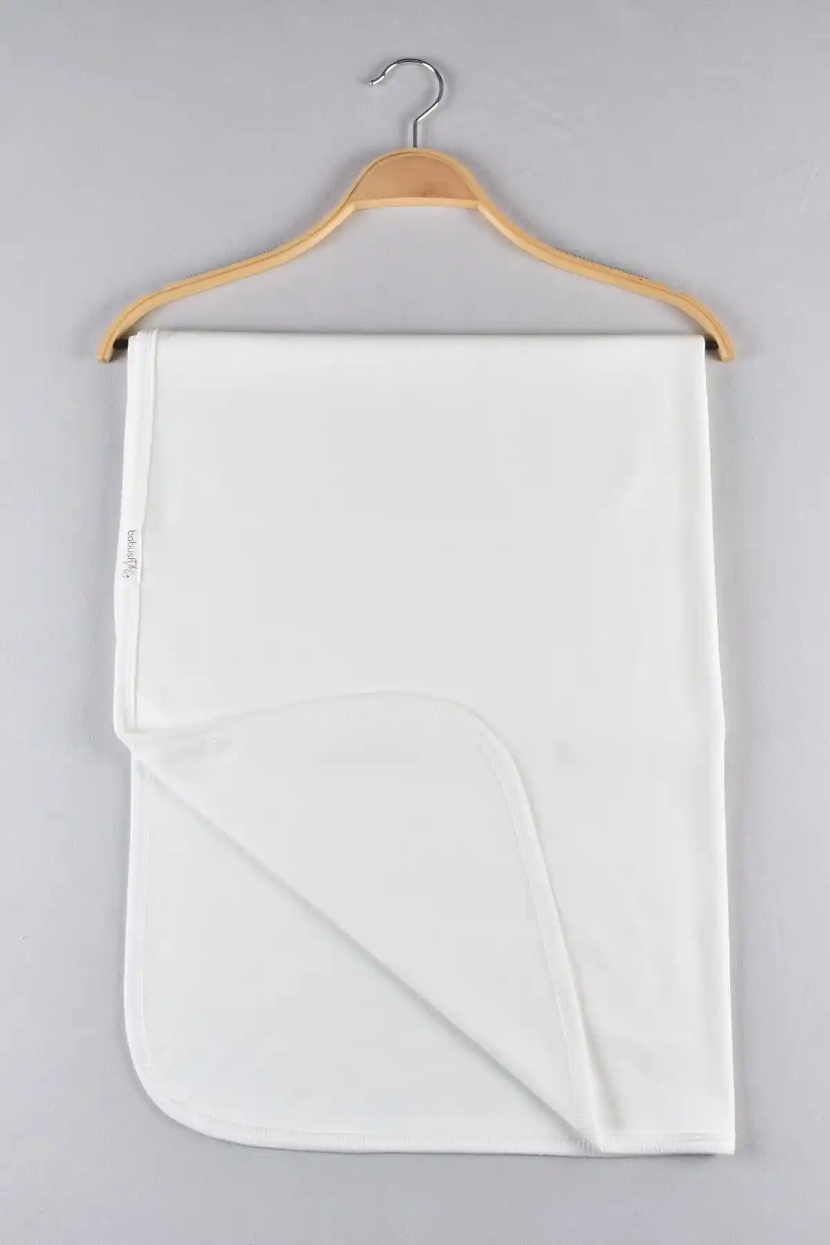 Babush İşlemesiz Çift Katlı Penye Bebek Battaniyesi güvenlik ve şıklık sunar