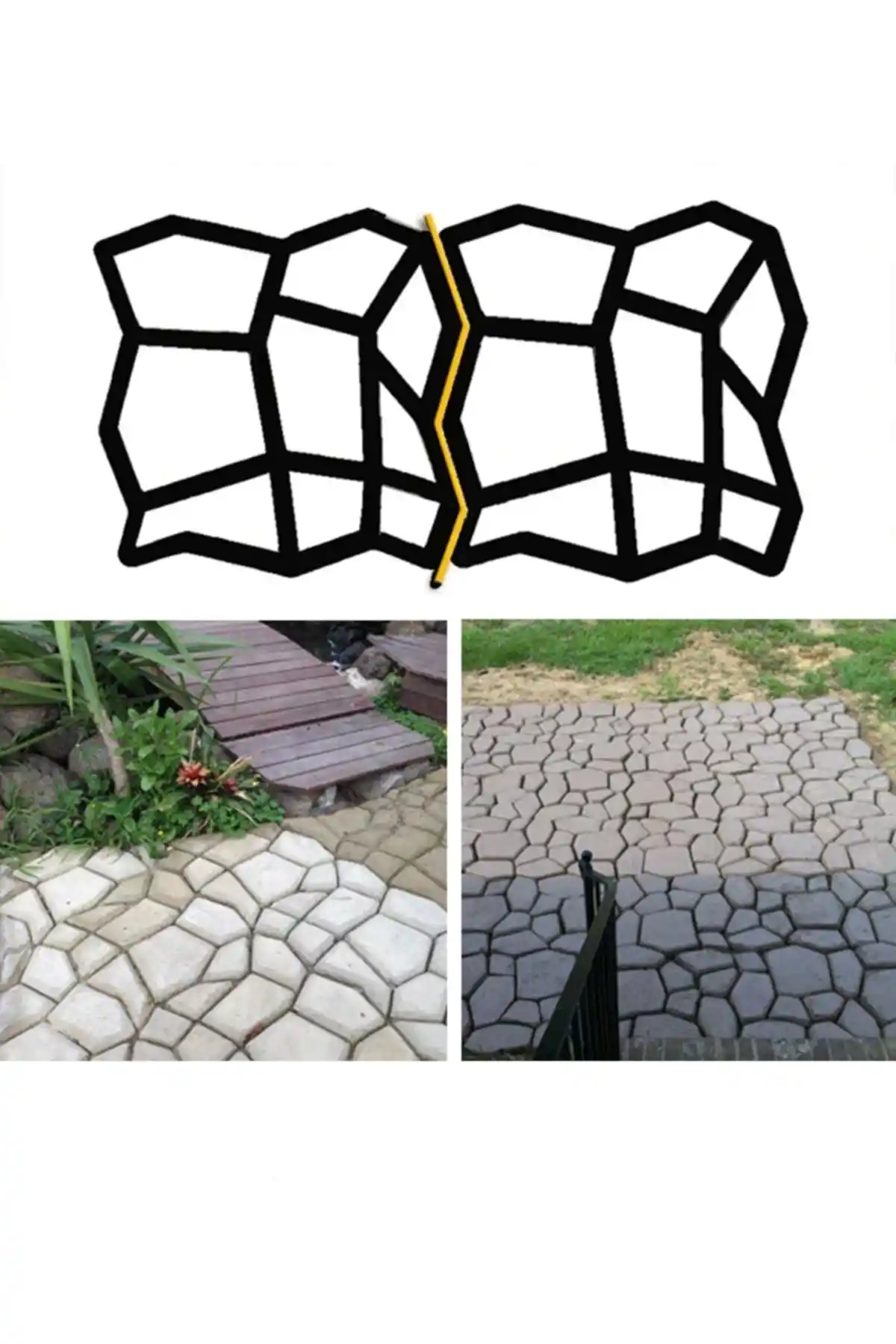 Bahçe Zemin Kaplaması İçin Estetik ve Dayanıklı Beton Kalıp Çözümü