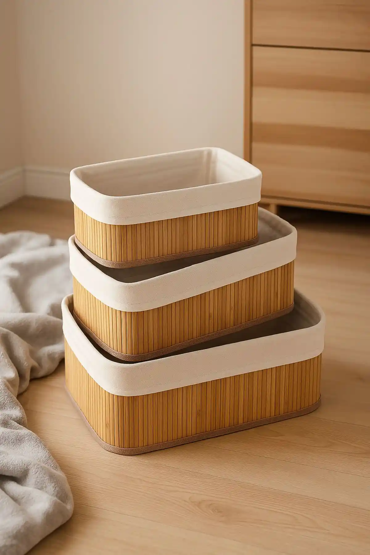 Bambu Sepet Karşılaştırması: BEYZANA 3'lü ve Utelips Üçlü Sepetlerin Özellikleri