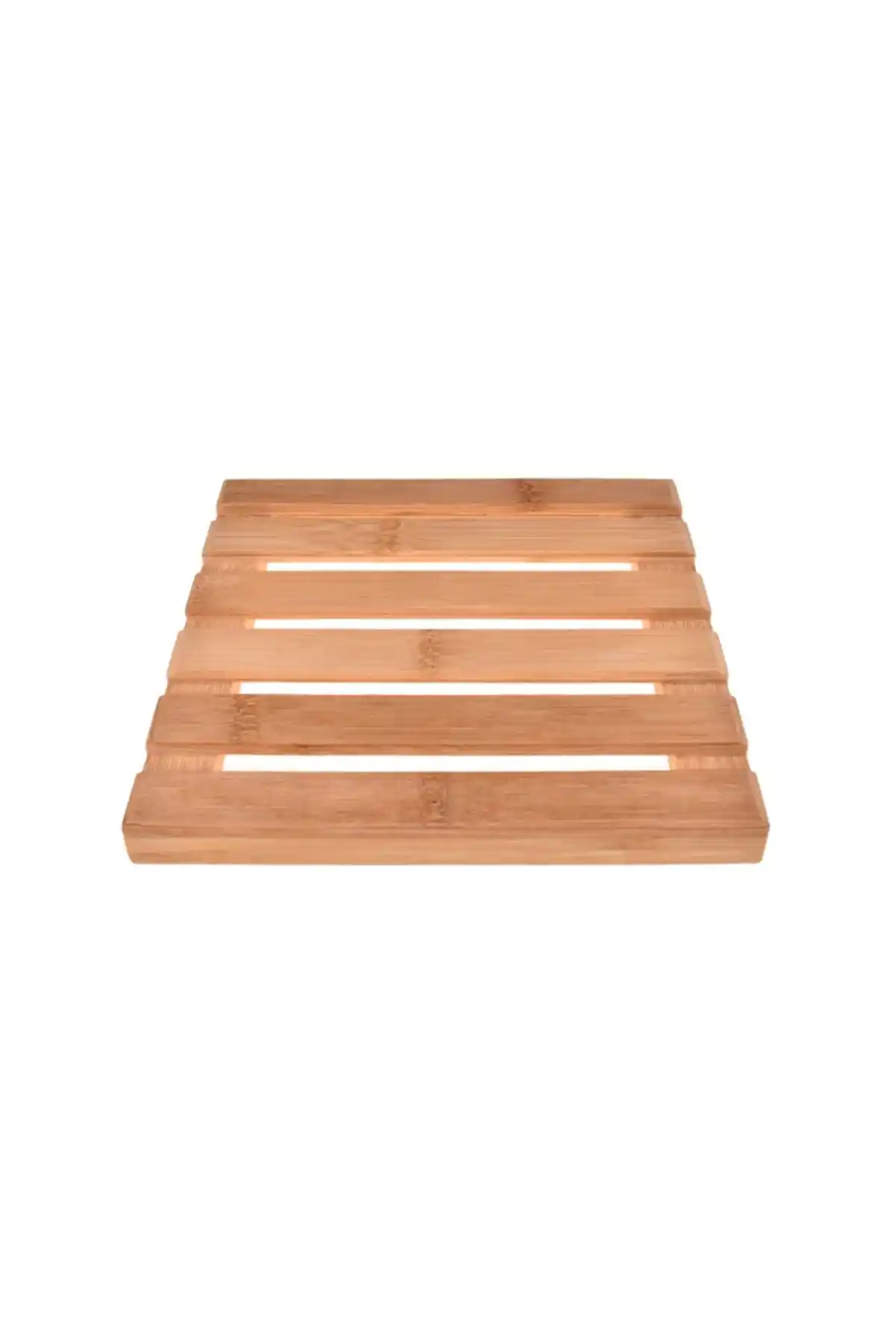 Bambum Mento Kare Nihale: Doğal Ahşap ve Bambu Malzeme ile Şık Mutfak Dekorasyonu