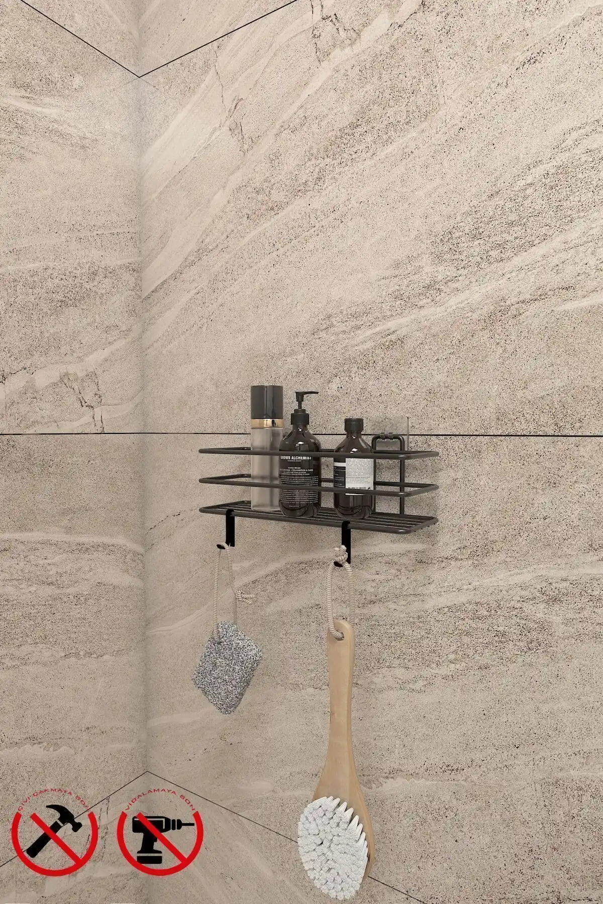 Banyo ve Mutfak Alanları İçin Yapışkanlı Raf Karşılaştırması