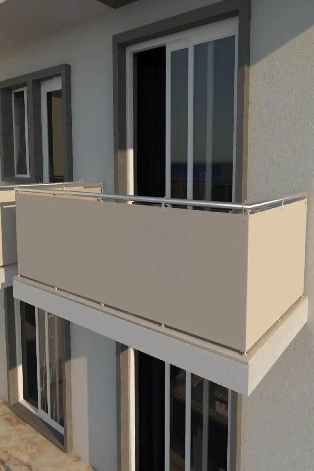 Basic Creation Balkon Demiri Perdesi: Estetik ve Dayanıklı Dış Mekan Çözümü