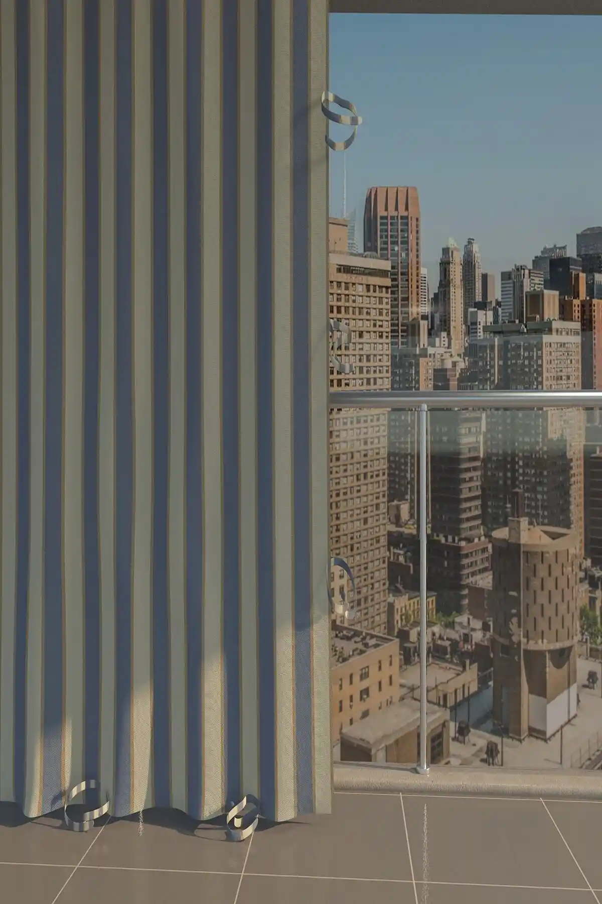 Basic Creation Balkon Perdesi ile Estetik ve Fonksiyonelliği Bir Arada Sunar