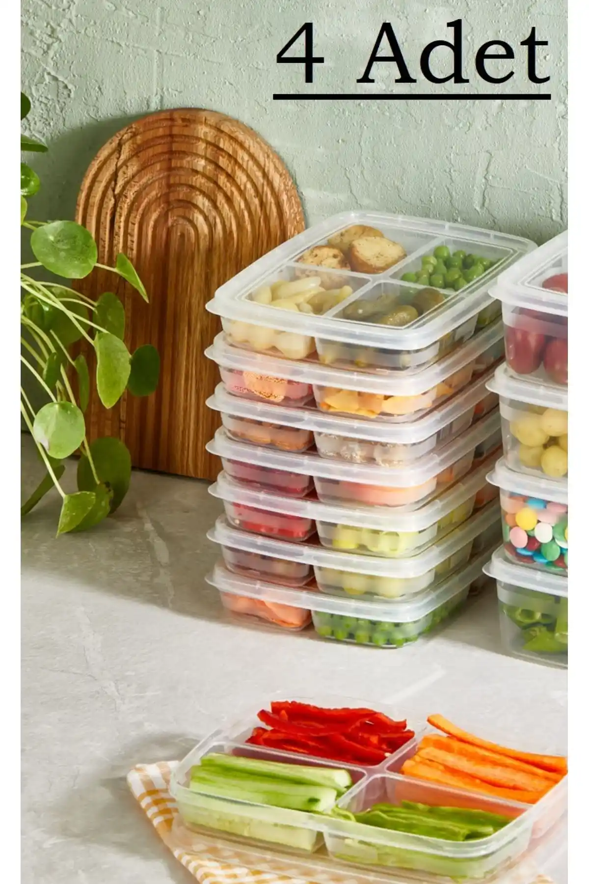 Bayev Dondurulmuş Öğünlük Kabı Karşılaştırması: 4 ve 12 Bölmeli Modellerin Özellikleri