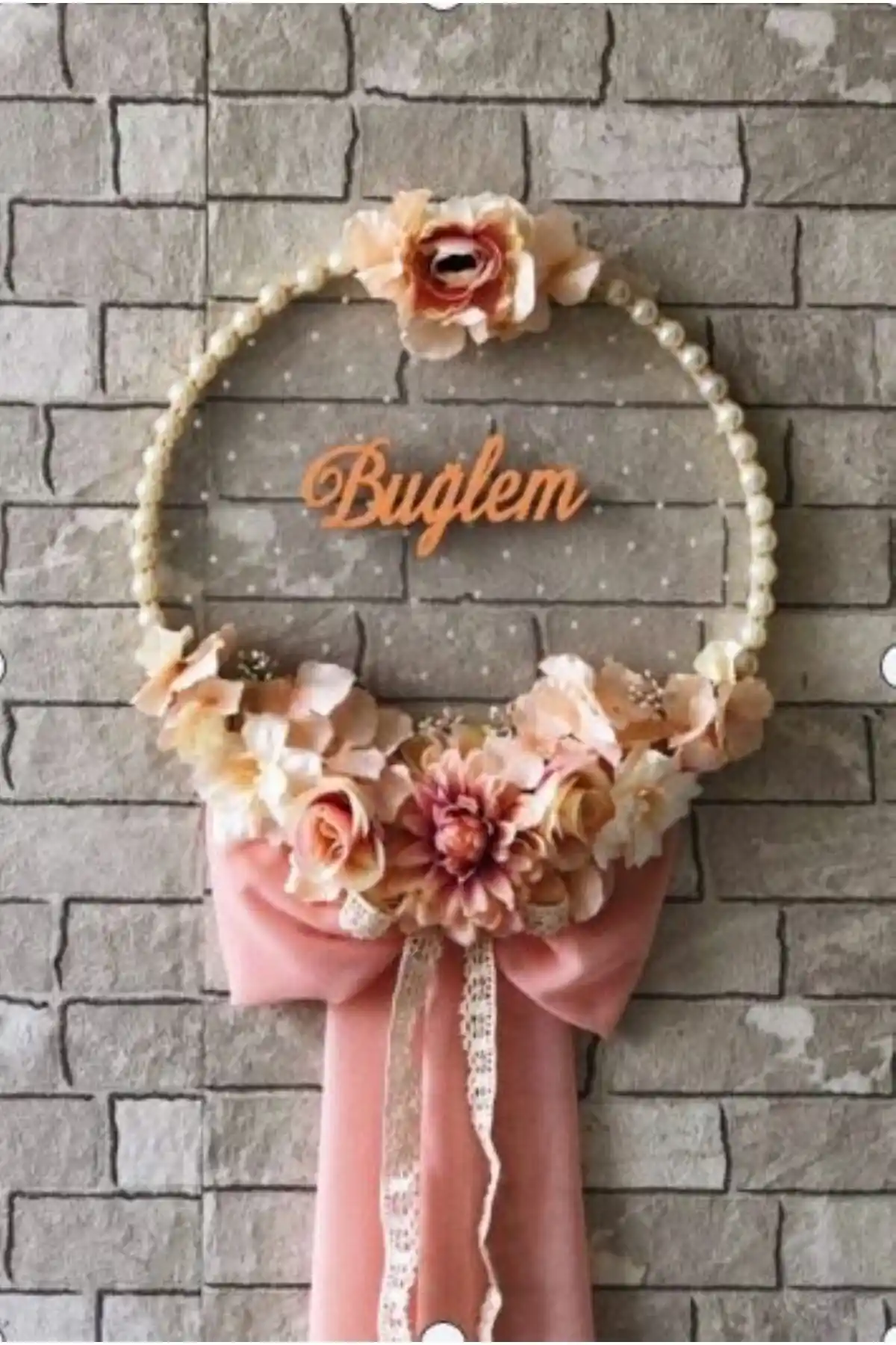 Bebek Odası Dekorasyonunda Zarif ve Sevimli Bir Dokunuş İçin Moshi Design Bebek Kapı Süsü