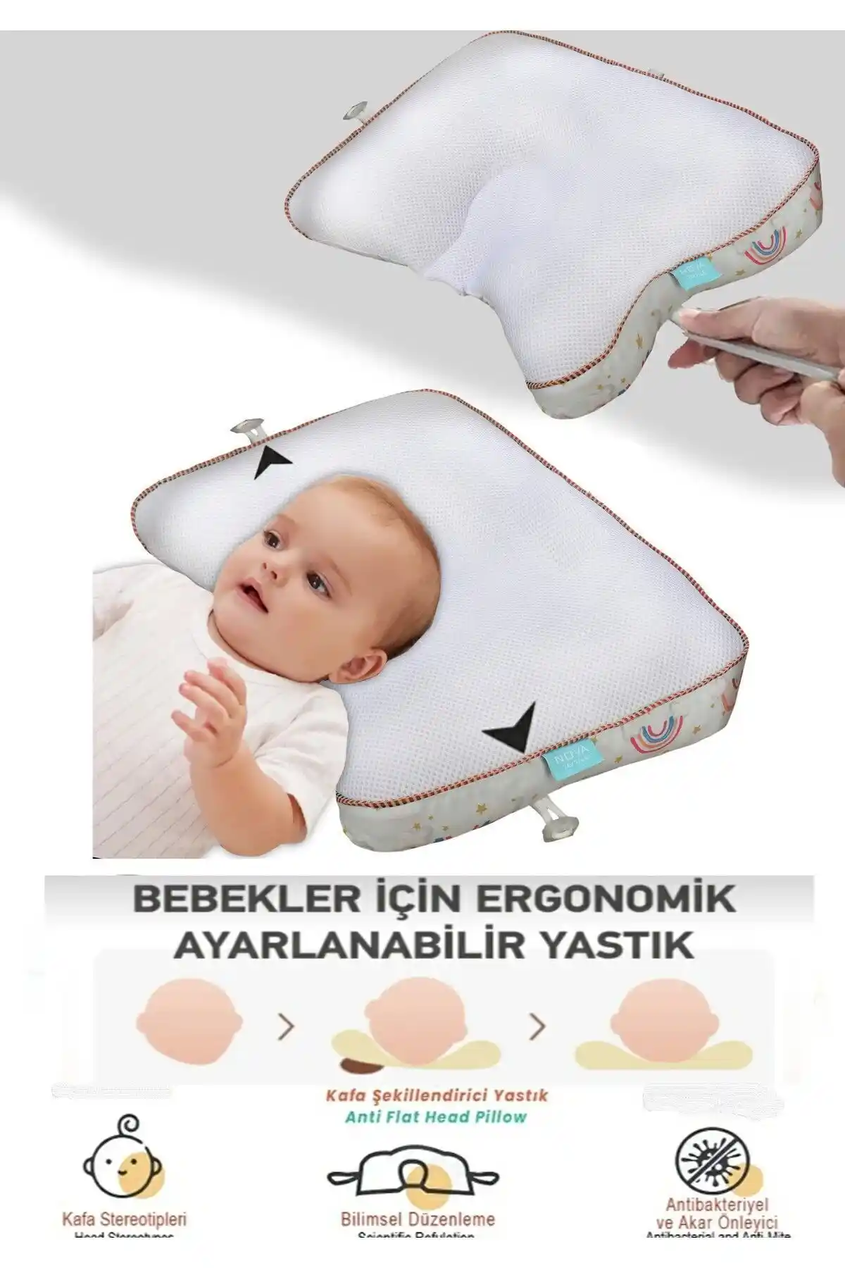 Bebekler İçin En İyi Yumuşak ve Ayarlanabilir Yastık Seçenekleri