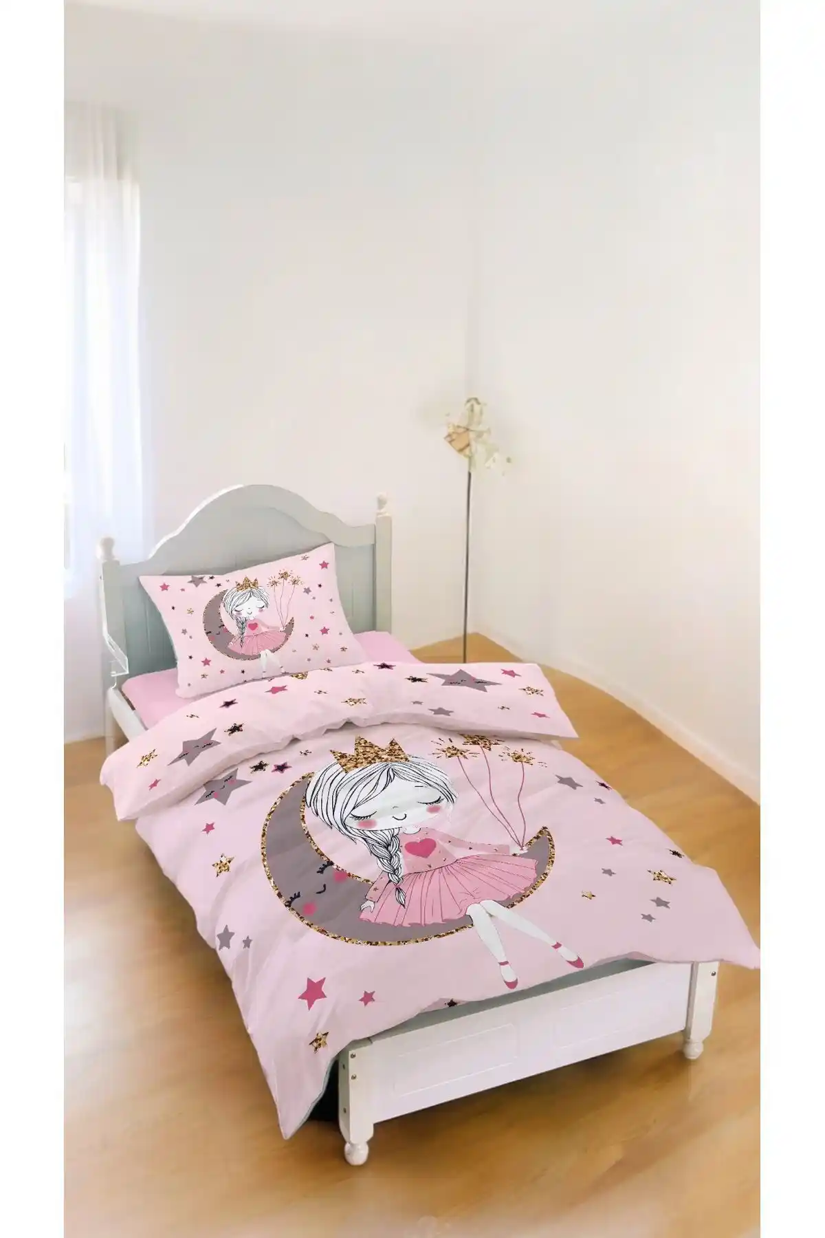 Bebişim Halı Balerin Prenses Peri Ayda Çocuk Nevresim Takımı Yüksek Kalite ve Renk Dayanıklılığıyla