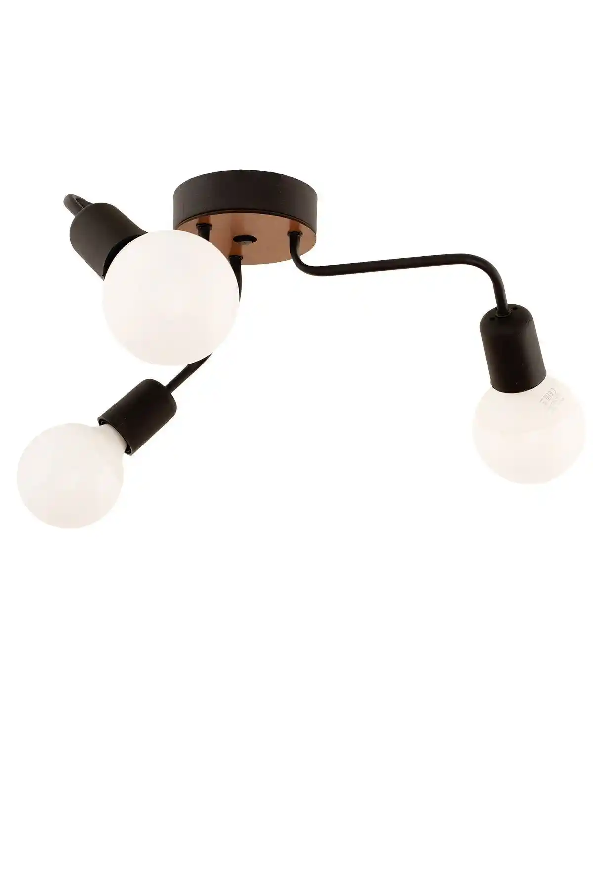 Begüsa Ahtapot 3'lü Modern Siyah Avize: Şık ve Fonksiyonel Aydınlatma Seçeneği