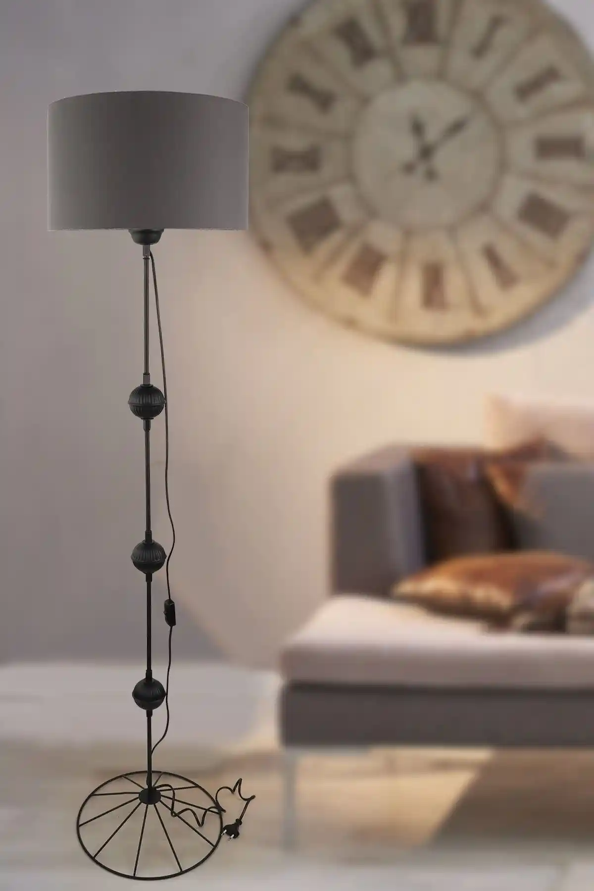 Begüsa Palermo Lambader Siyah Modern ve Şık Ay<dı>nlatma Çözümü