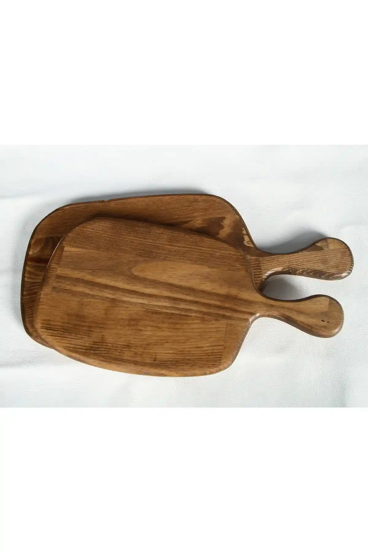 BELENDİ Ahşap Dekoratif 2'li Kesme ve Sunum Tahtası Seti Doğal Malzeme ve Şık Tasarım