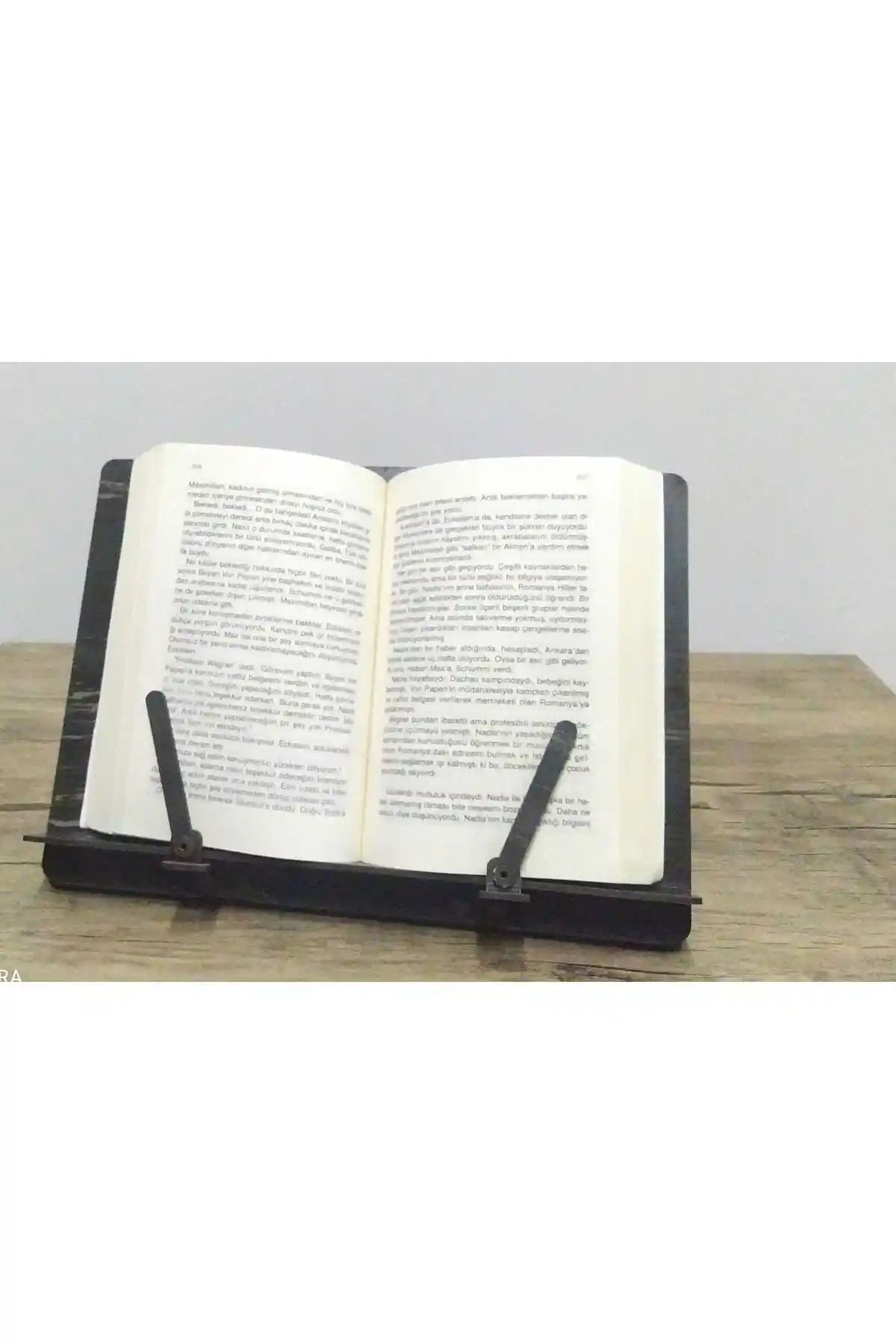 Bi'şey Aswood Ahşap Kitap Okuma Standı: Doğal Malzemeyle Şık ve Fonksiyonel Tasarım