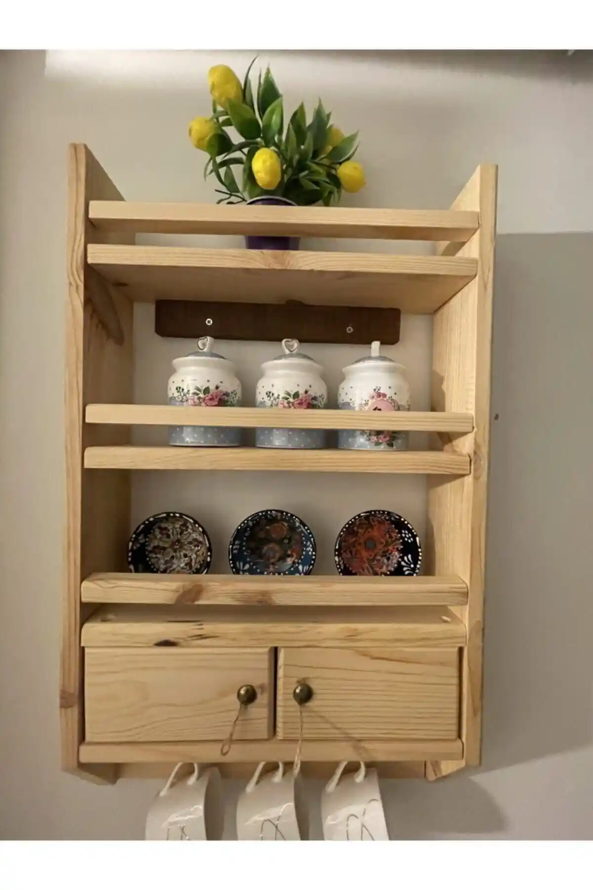 BİGWOODWORKERS Dekoratif Ahşap Baharatlık: Şıklık ve İşlevselliği Bir Arada Sunar