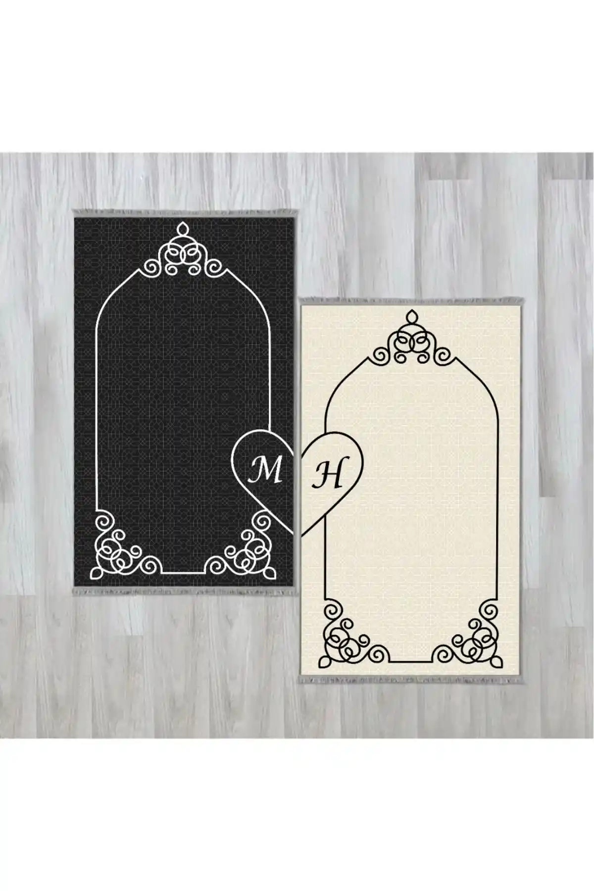 Bilecenhome Kalpli Çift Seccadesi Estetik ve Konfor Sunan Pratik Kullanım Seçeneği