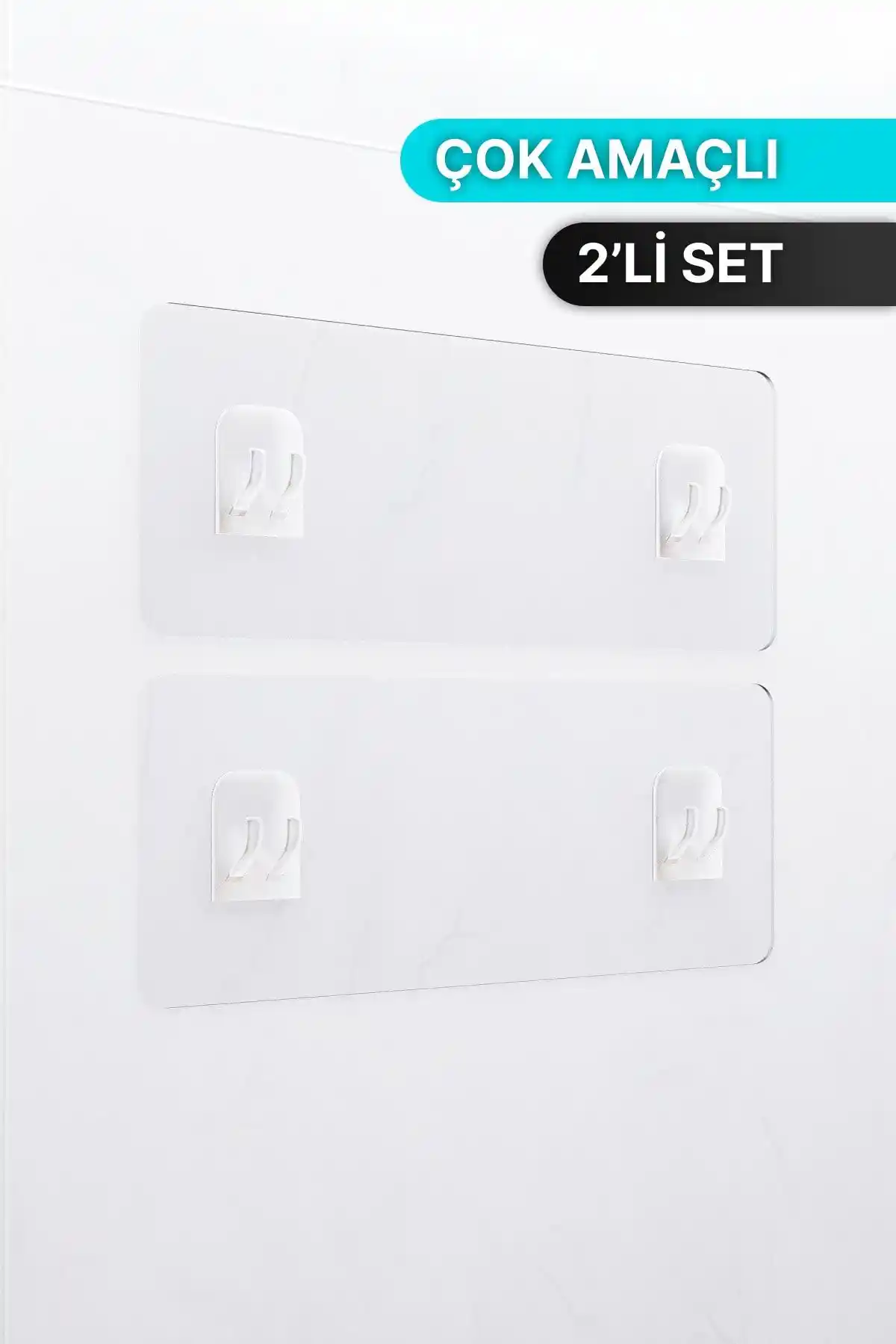 Bino Çok Amaçlı Banyo Düzenleyici Seti Güçlü Yapışkan ve Pratik Kullanım