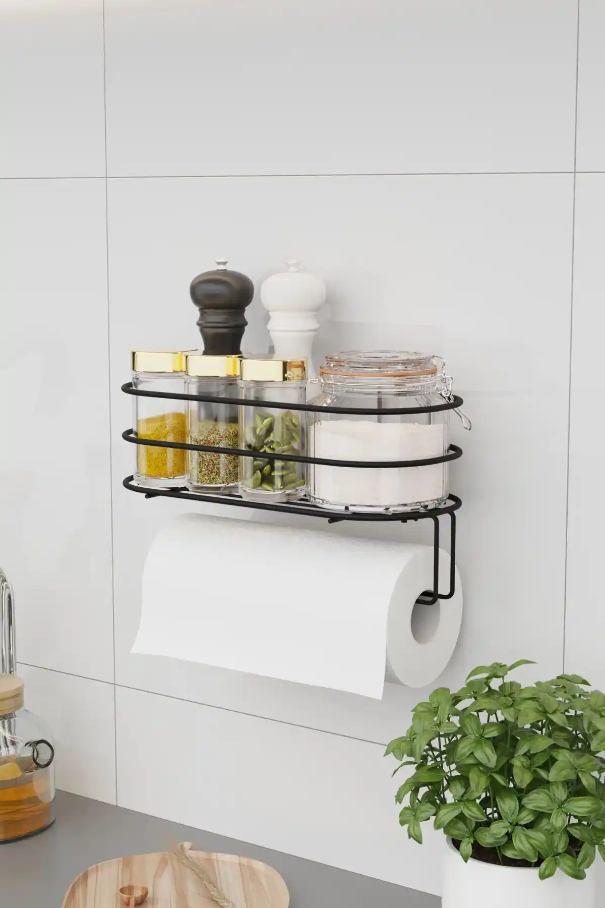 Bino Rulo Havluluk: Modern ve Dayanıklı Paslanmaz Çelik Mutfak ve Banyo Organizeri