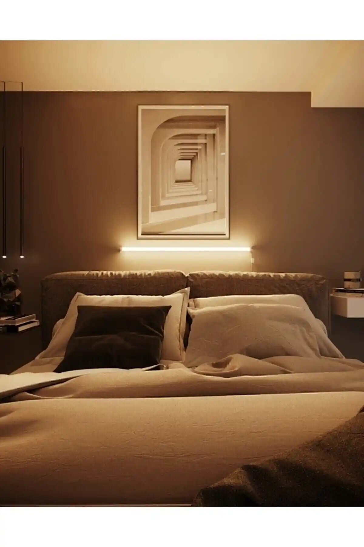 Bluedigital Uzaktan Kumandalı LED Abajur Modern ve Fonksiyonel Aydınlatma Çözümü