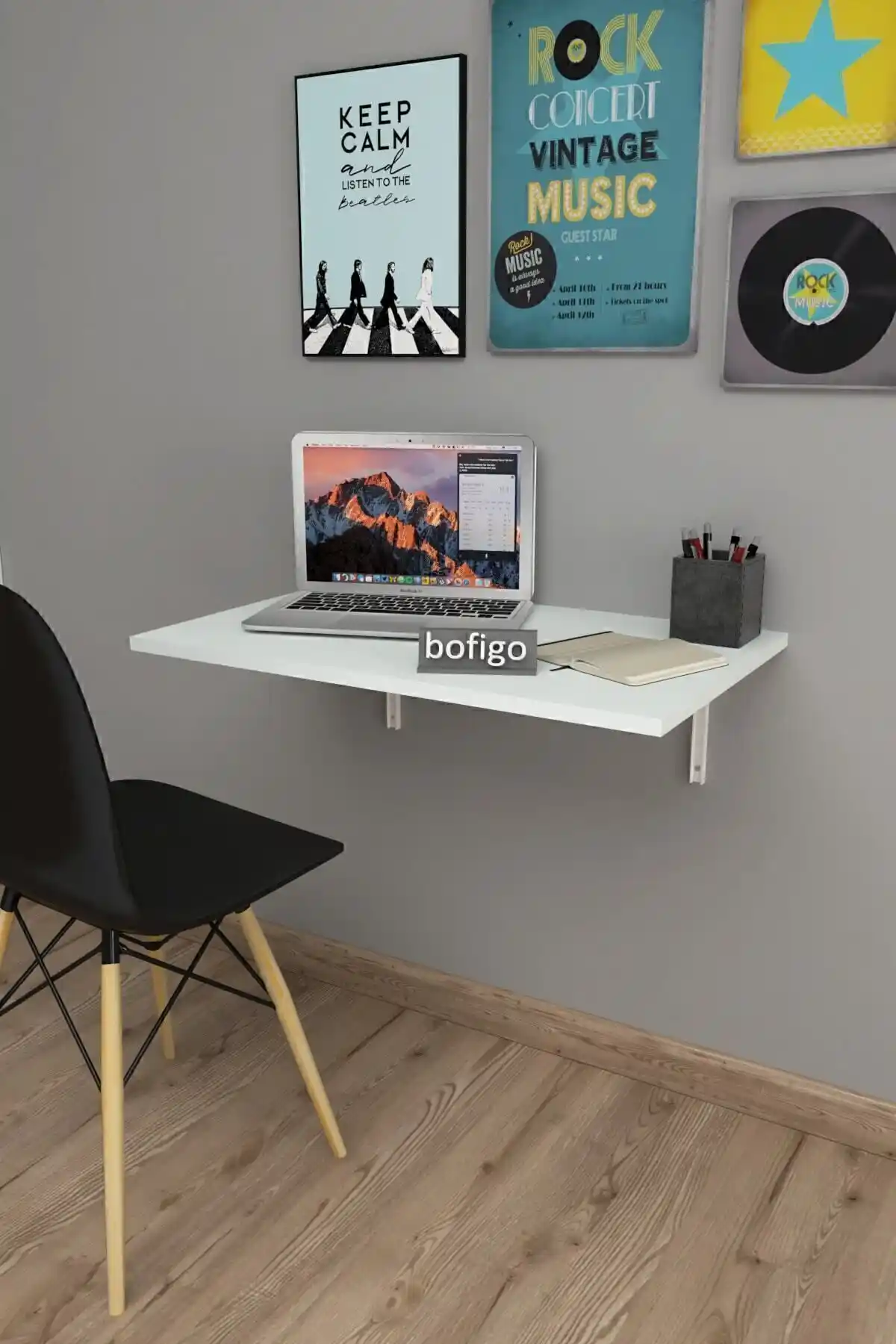 Bofigo 72x45 Cm Katlanır Masa: Modern ve Dayanıklı Çok Amaçlı Çözüm