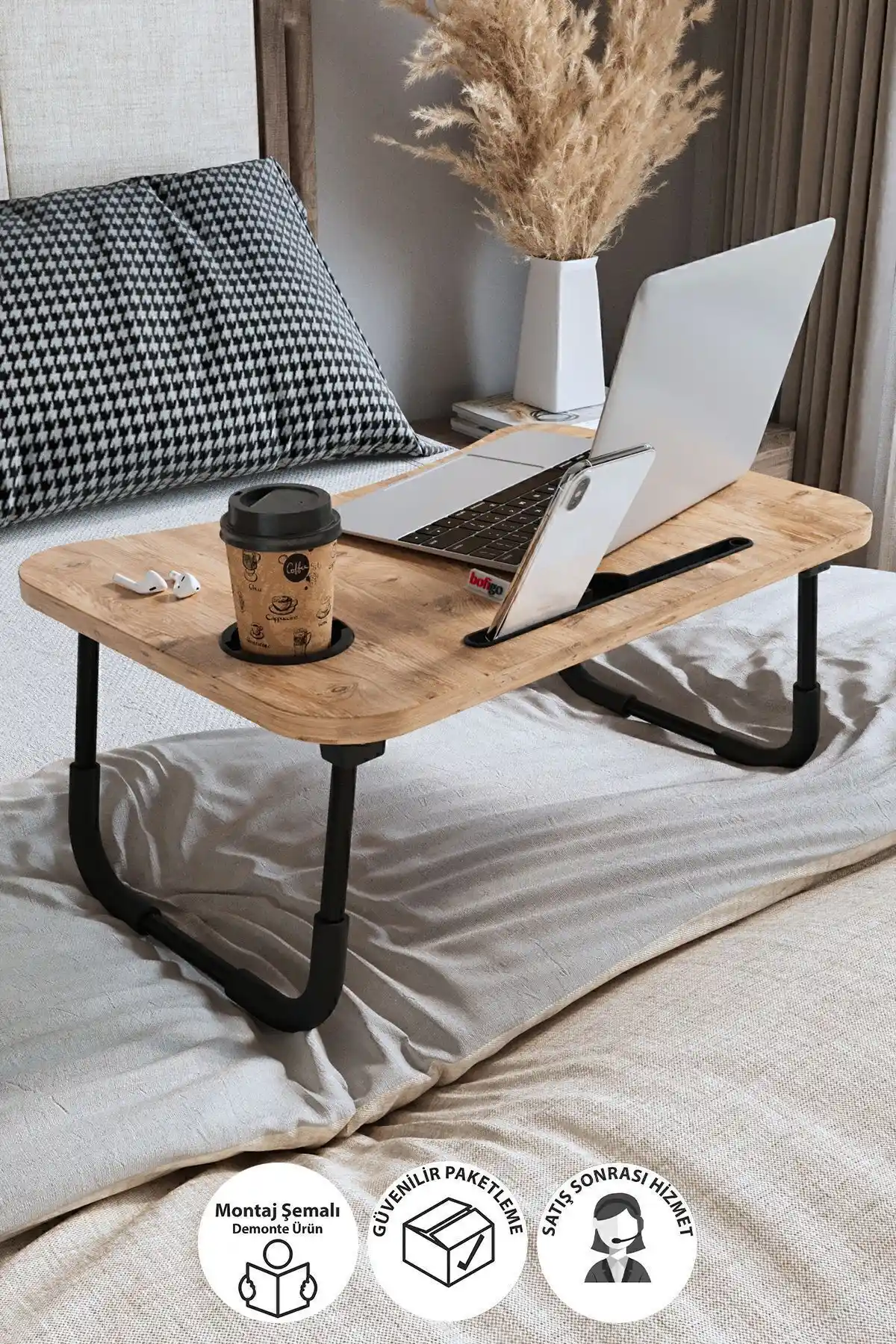 Bofigo Katlanır Laptop Sehpası: Modern ve Çok Yönlü Tasarım ile Konfor Sağlar