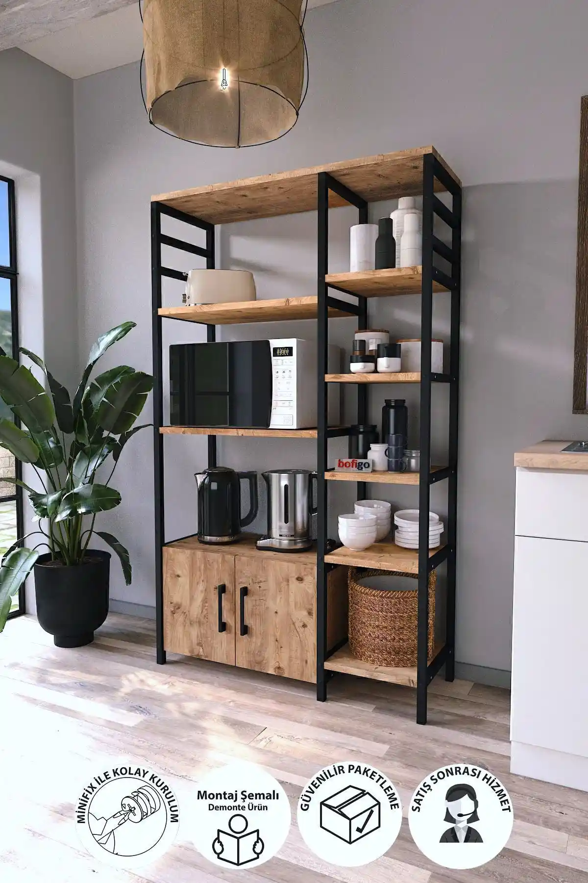 Bofigo Mutfak Standı Modern ve Dayanıklı Tasarımıyla Mutfaklarınızı Yeniler