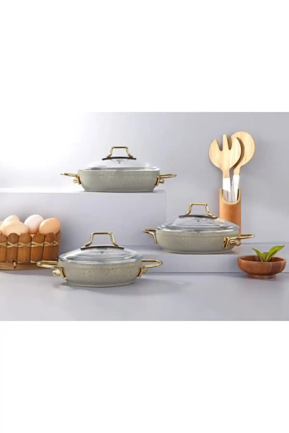 Bonera Marbella Nardo Gri Gold Kapaklı Granit Sahan Seti Detaylı İnceleme ve Kullanım Tavsiyeleri