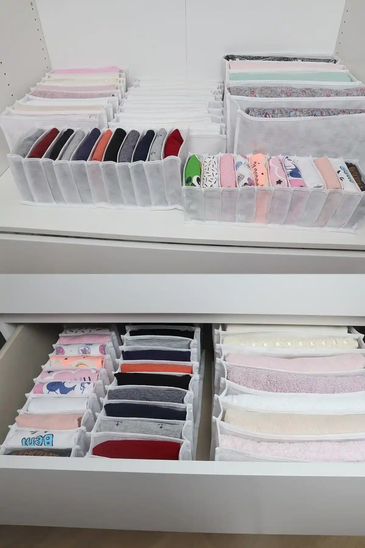 BORA HOME 2 Parçalı Akordiyon Organizer ile Çekmecelerinizi Düzenleyin