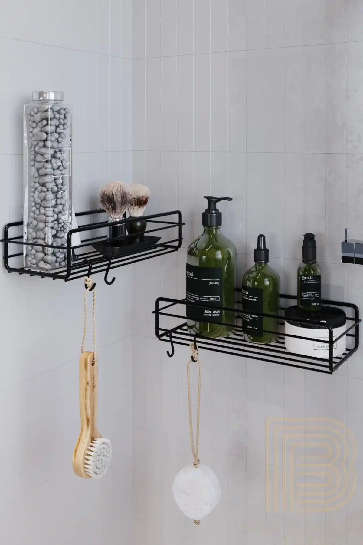 Boz Concept Home 2'li Yapışkanlı Kancalı Banyo Düzenleyici Ürün Tanıtımı ve Kullanım Özellikleri