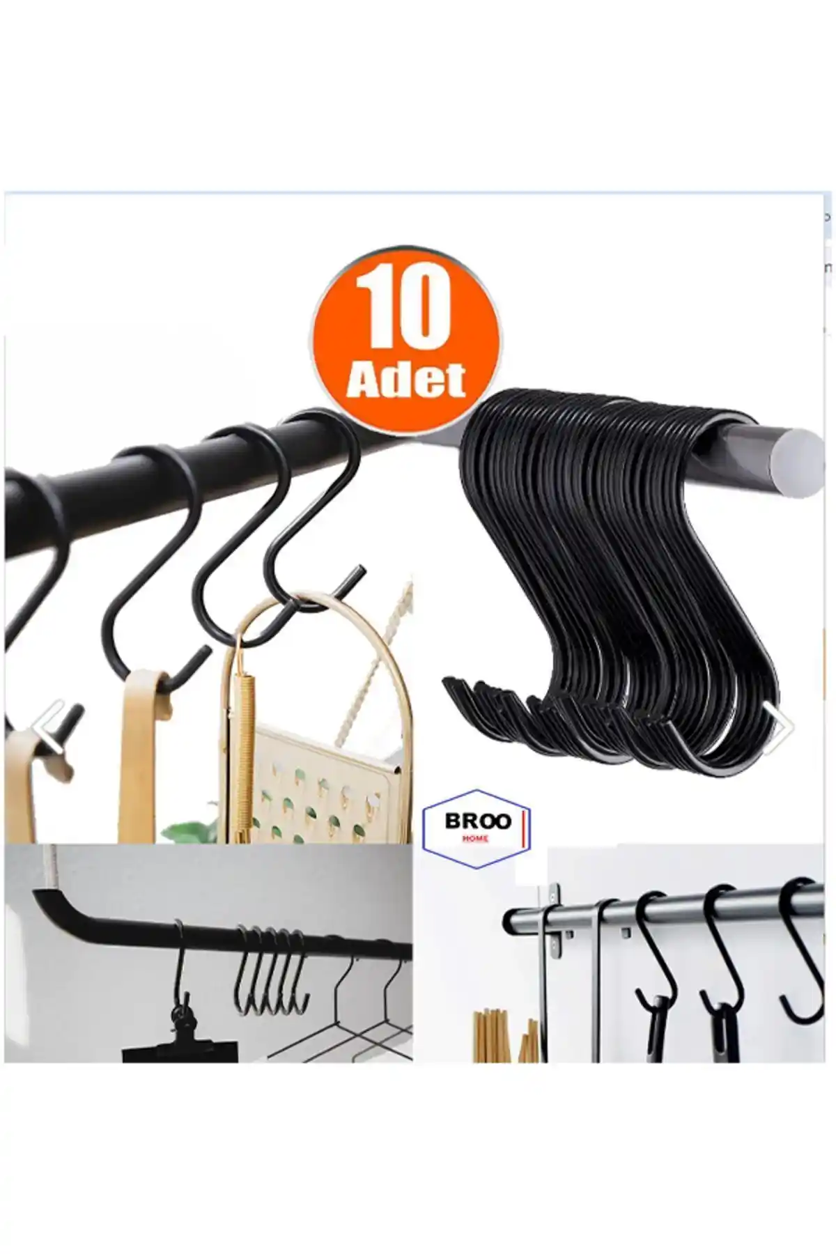 Broohome Metal Kanca ve Suntel Banyo Mutfak Aksesuarları Karşılaştırması