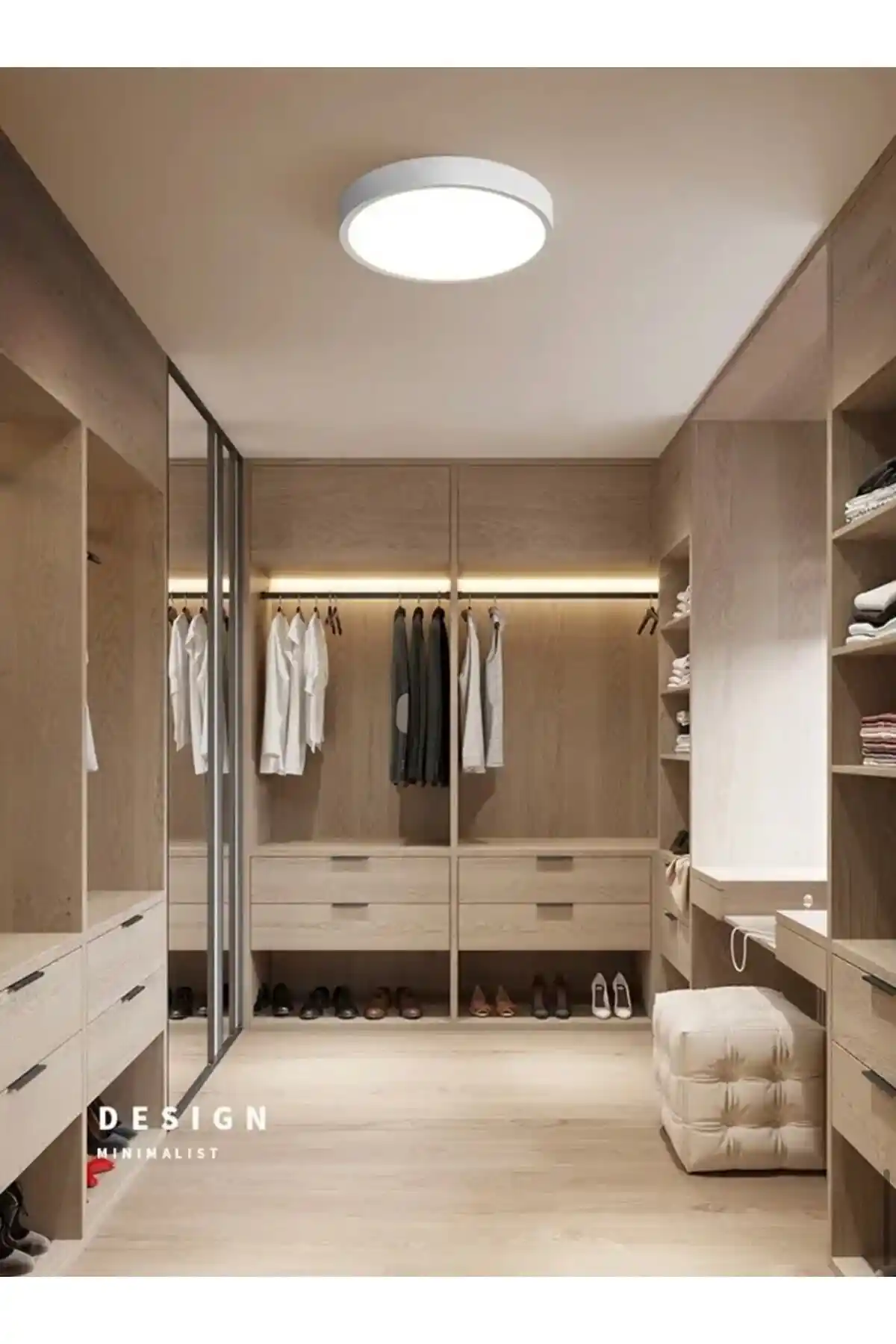 Burenze 30x30 Cm Metal Kasa Paneli Modern İç Mekan Aydınlatma Çözümü